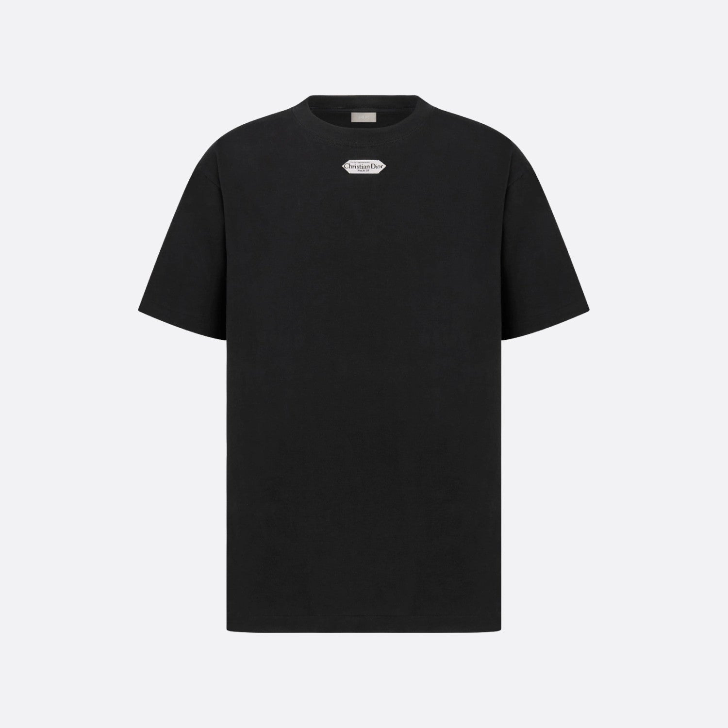Dior Men's And Women's Summer Fashion Casual Solid Color Crew Neck Loose Fit Cotton Plain Weave Knit Short Sleeve T-Shirt #78564