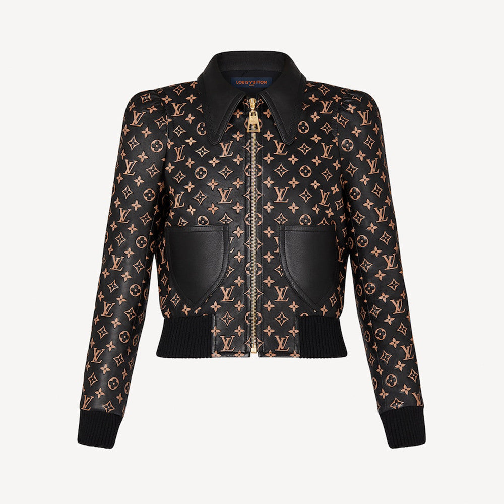 Louis Vuitton Sheepskin Embossed Jacket #335877