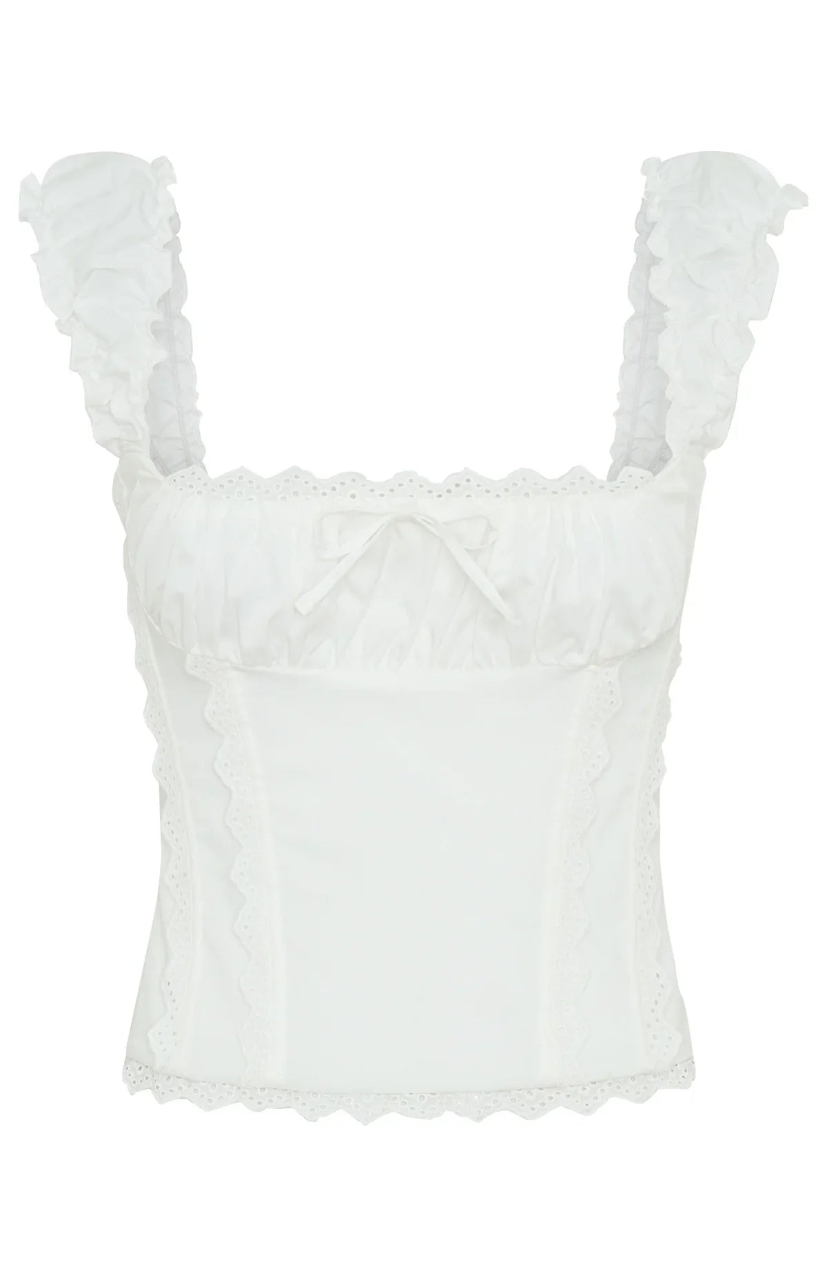 Coconut Oasis Top White