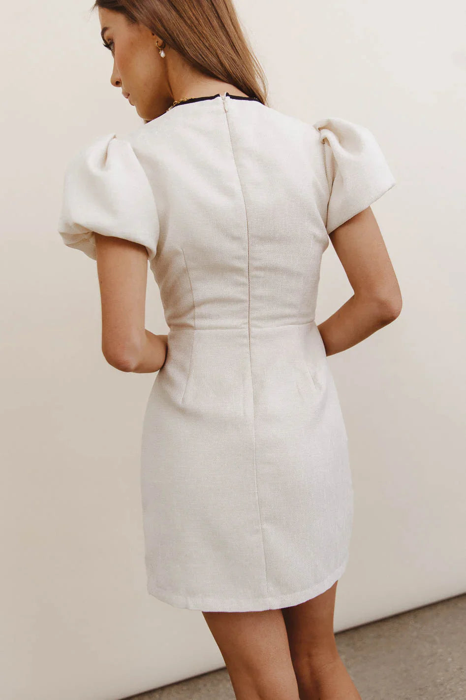 Laura Bow Mini Dress