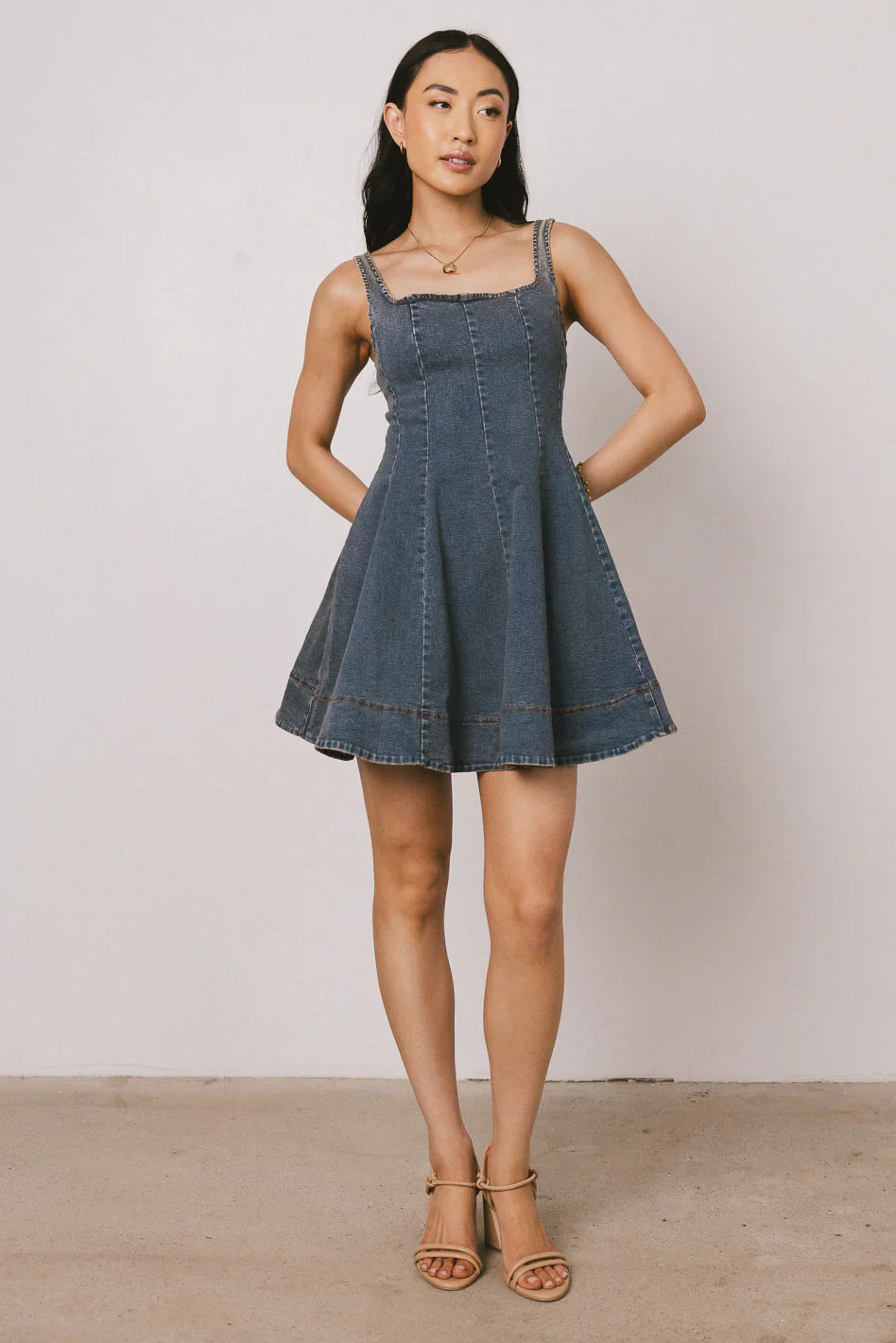 Bennett Denim Mini Dress