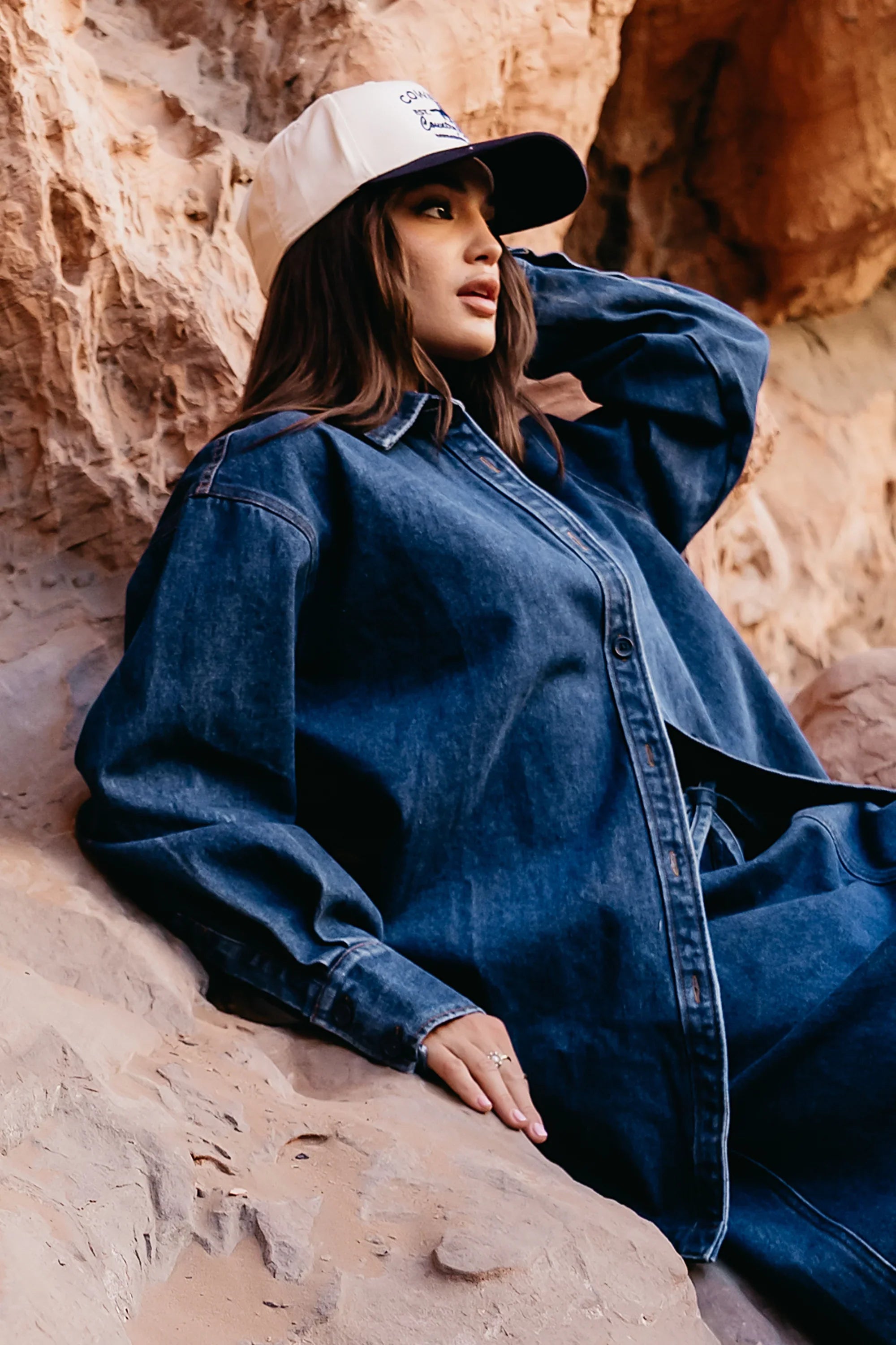 Maddy Oversized Button Up
