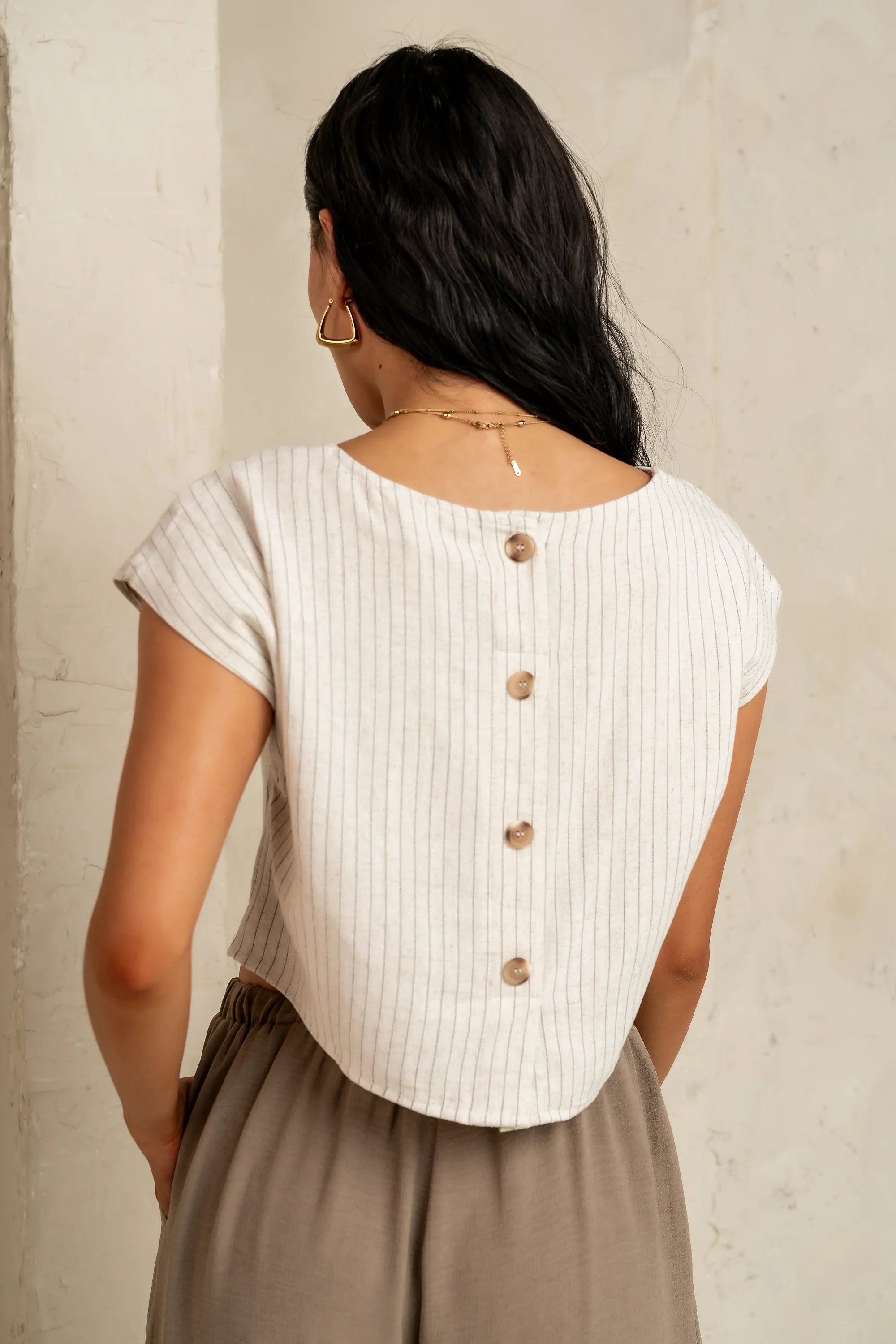Lottie Striped Blouse