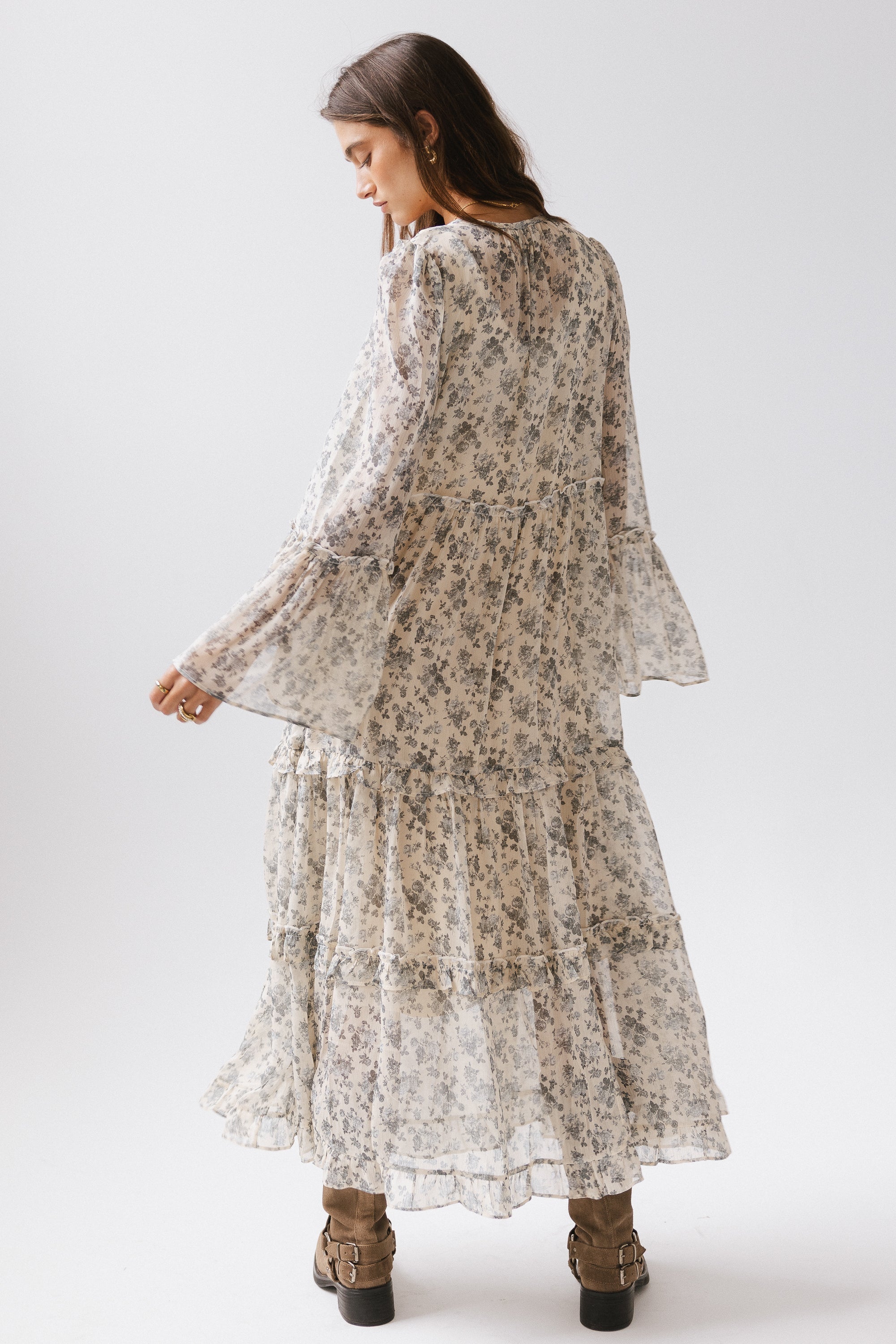 Luna Floral Maxi Dress