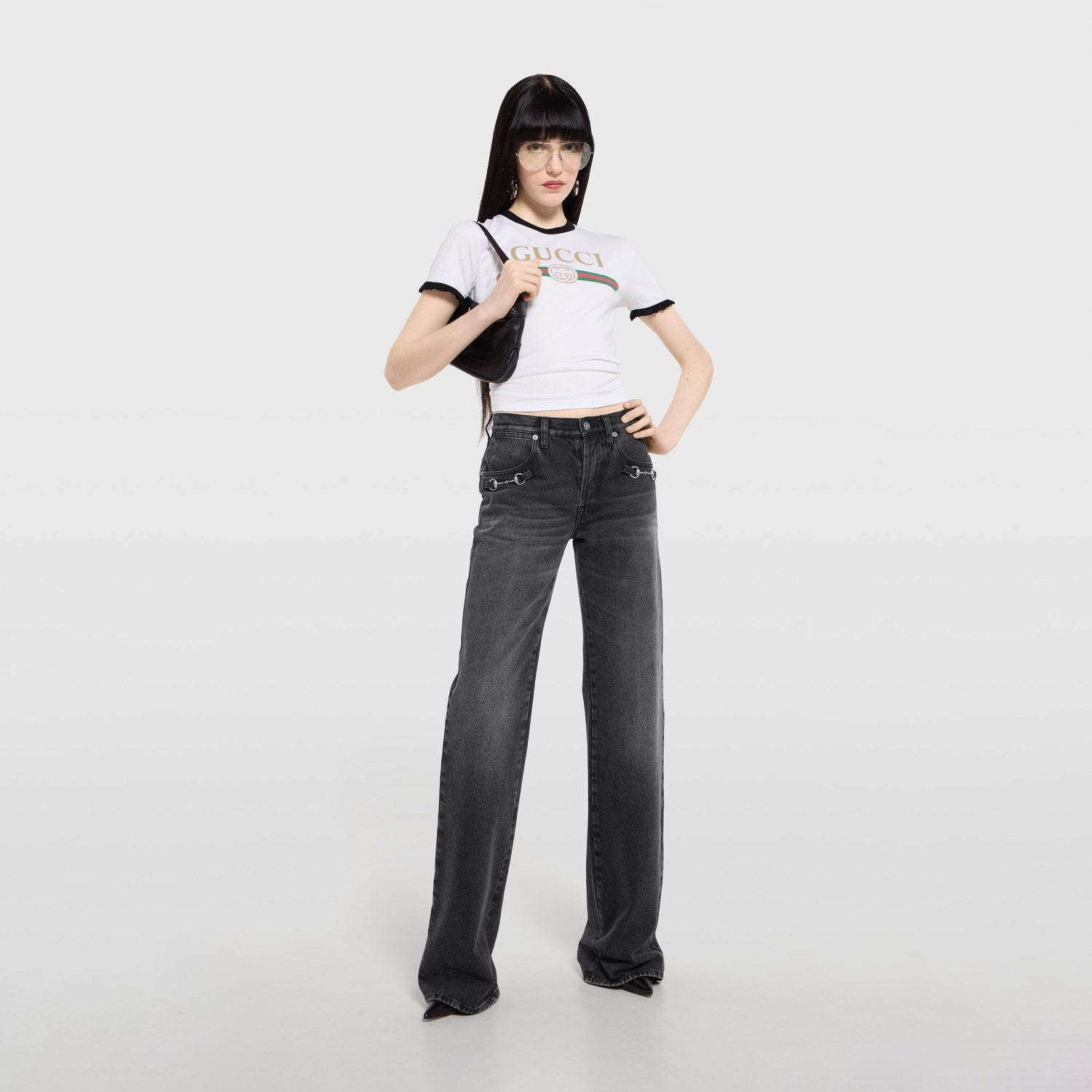 Gucci Cotton Jersey T-shirt With Print #377873