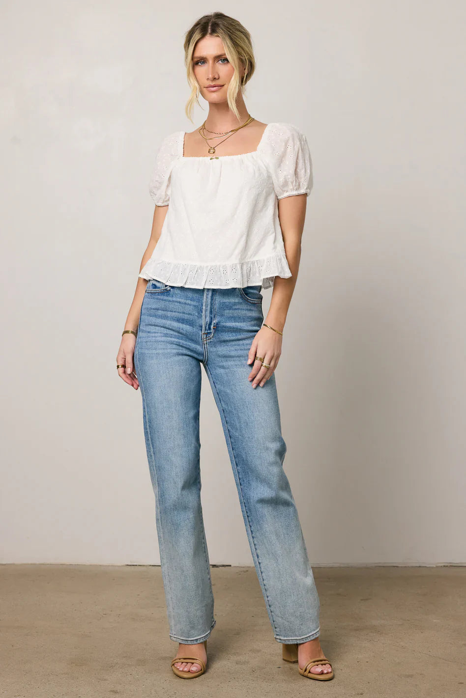 Olivia Embroidered Blouse