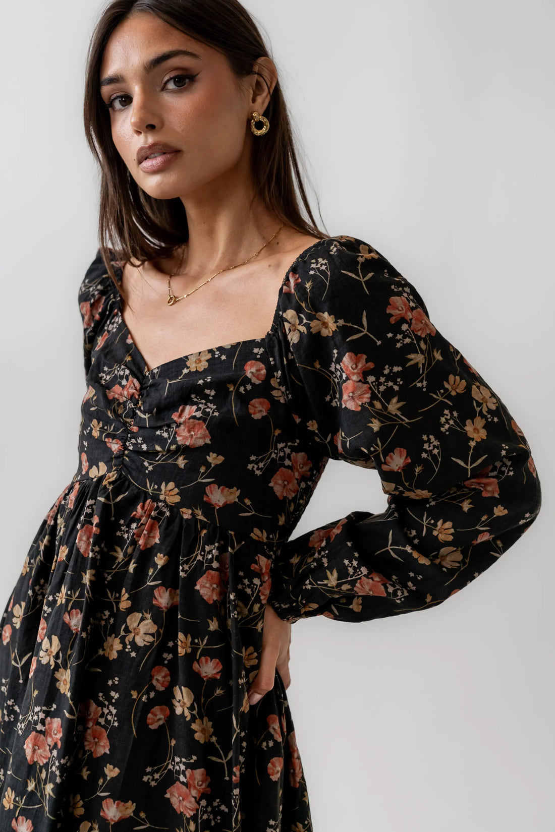 Michelle Floral Maxi Dress