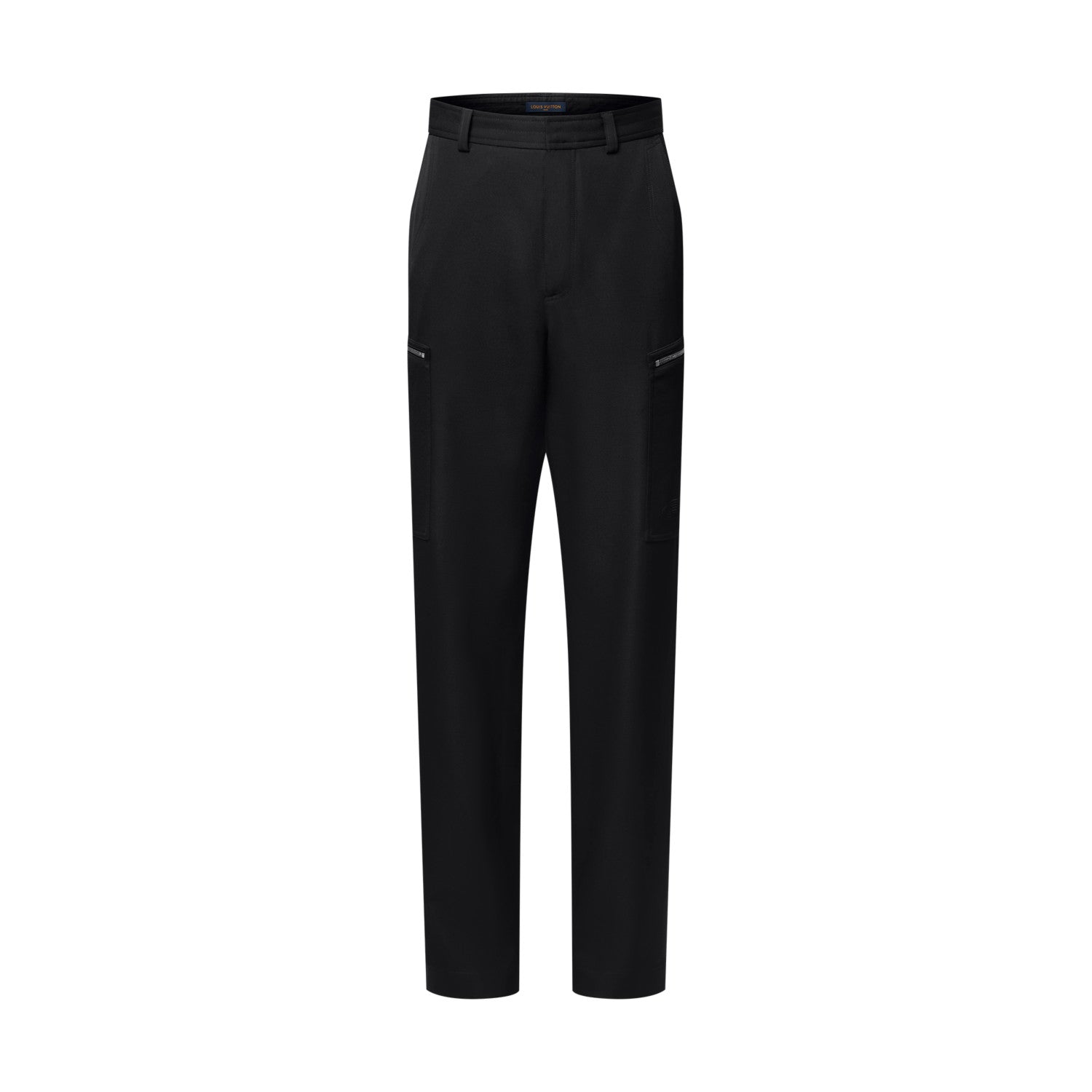 Louis Vuitton Men's Fashion Classic Solid Color Sheepskin Wool Embroidered Work Pants #78828