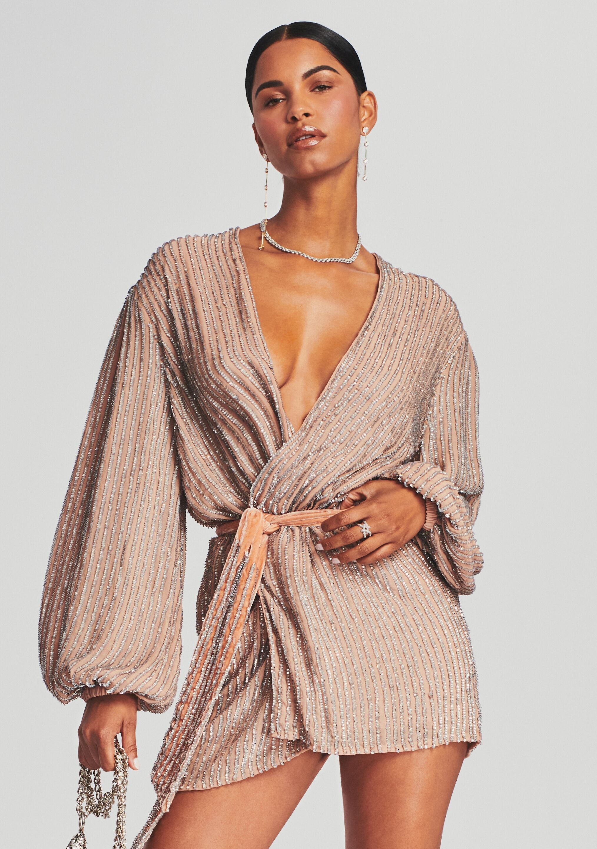 Gabrielle Sequin Robe