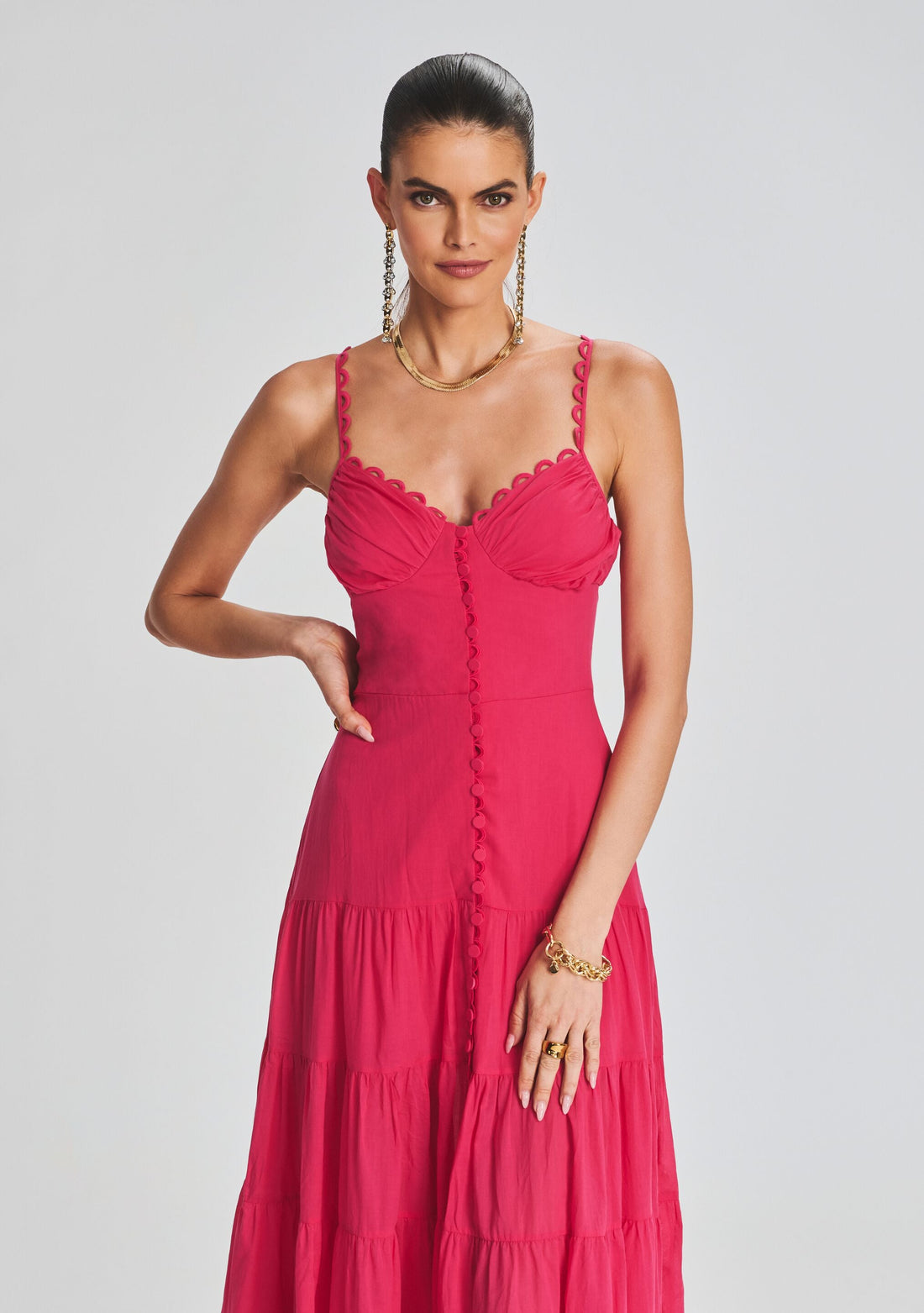 Melia Long Dress