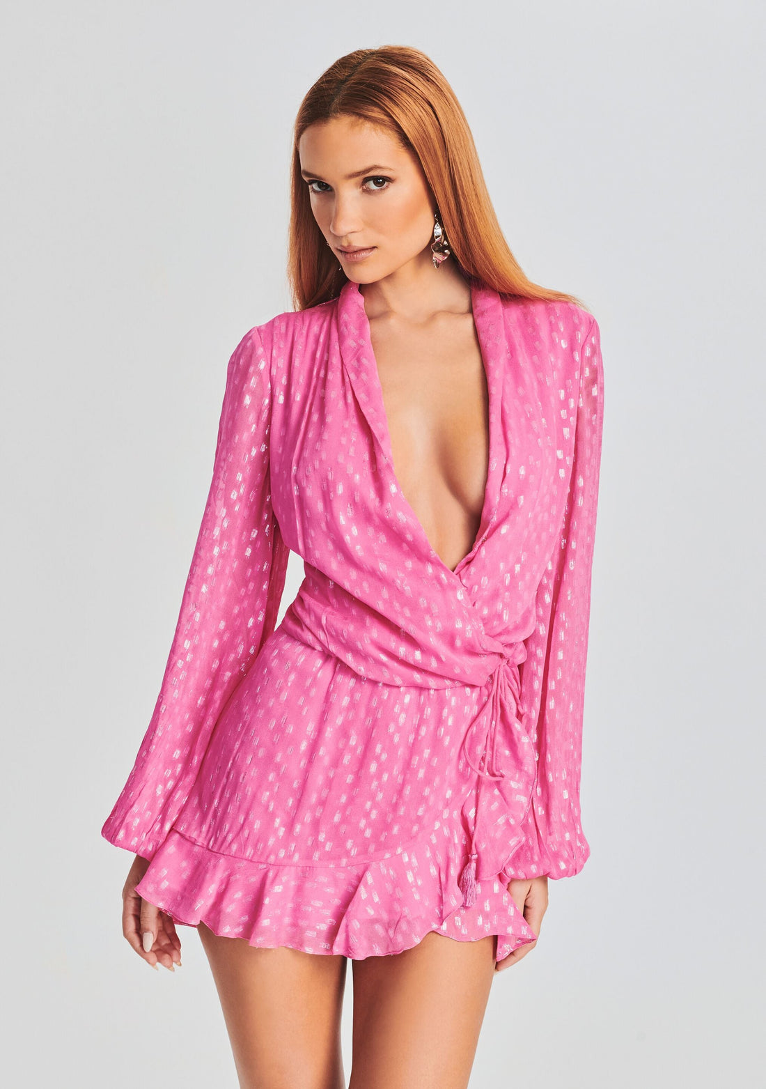 Fuchsia Short Dress