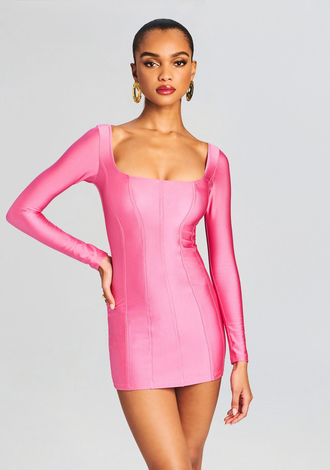 Chiara Lycra Mini Dress