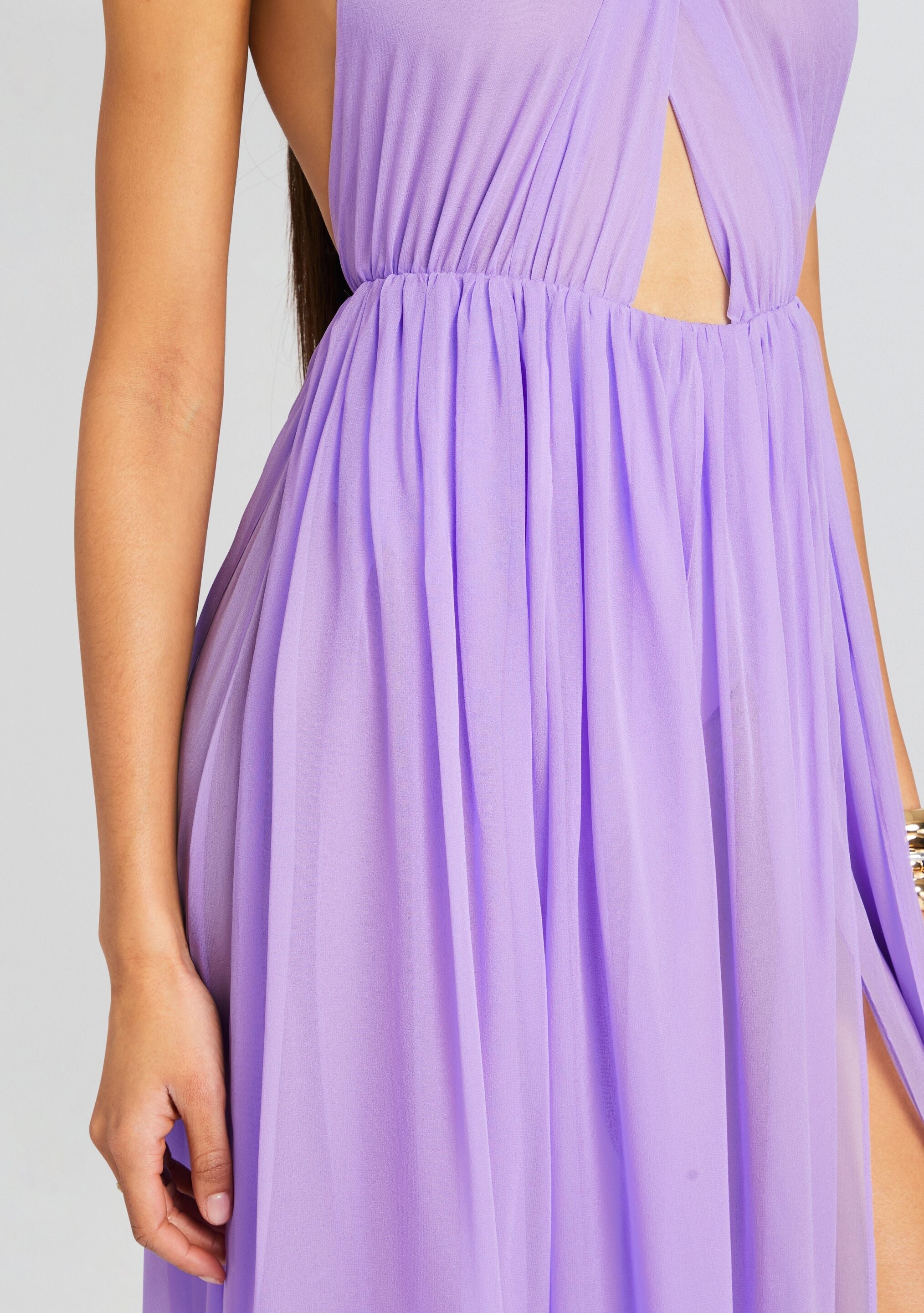 Ina Silk Chiffon Dress
