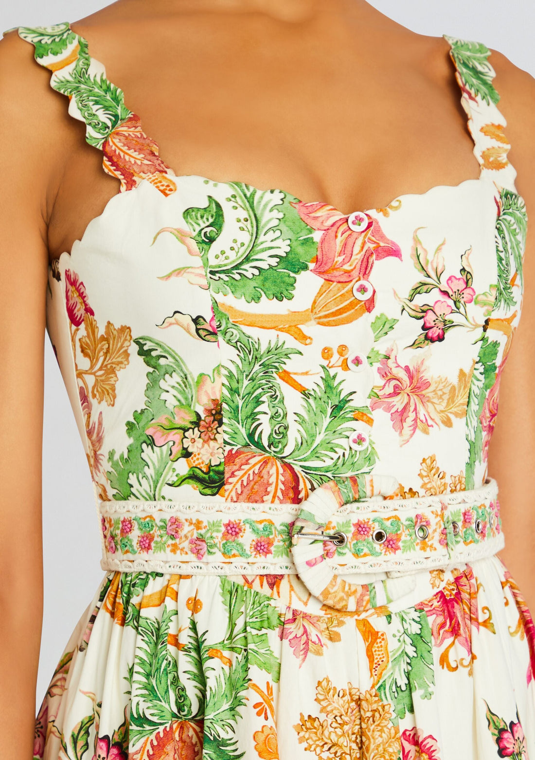 Pahi Short Dress With Belt