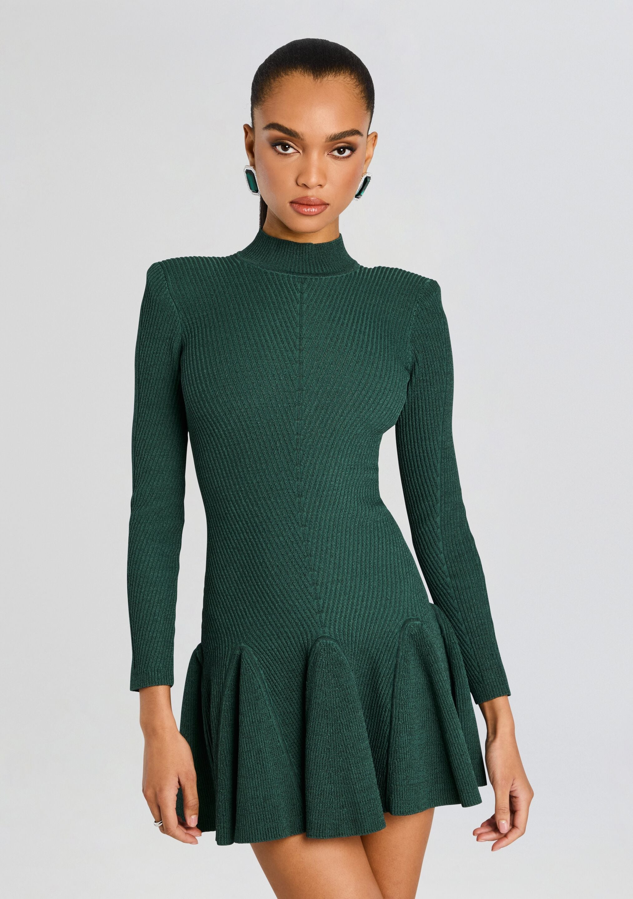 Sydonie Metallic Knit Dress