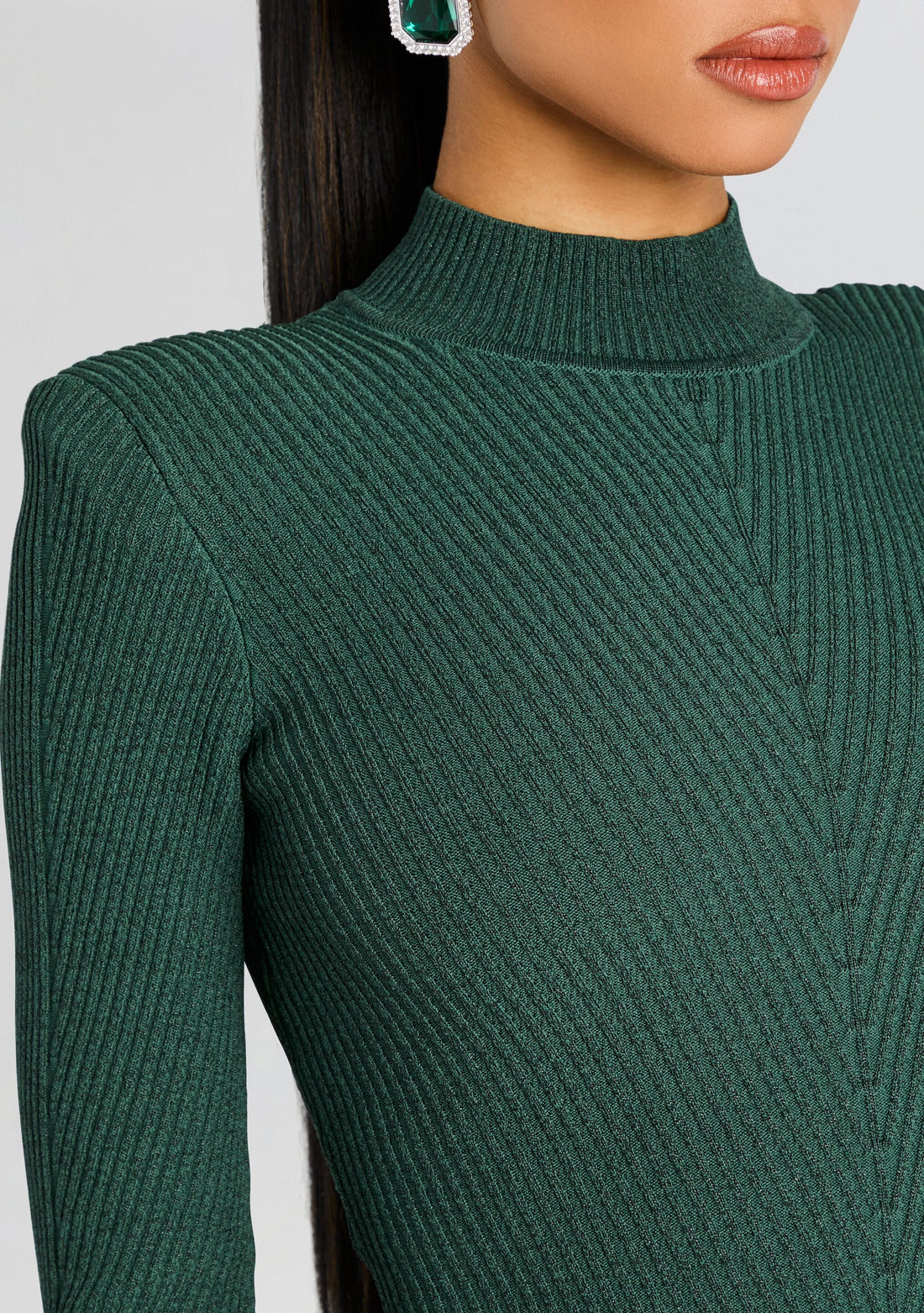 Sydonie Metallic Knit Dress