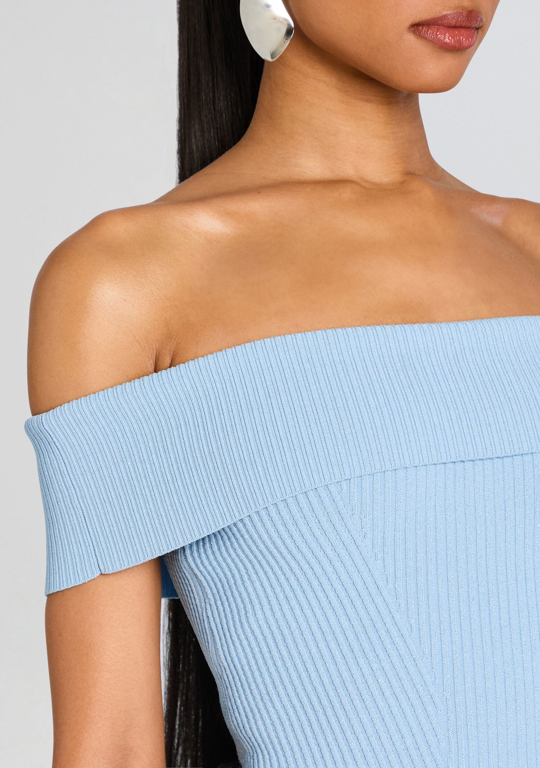 Erica Metallic Knit Dress