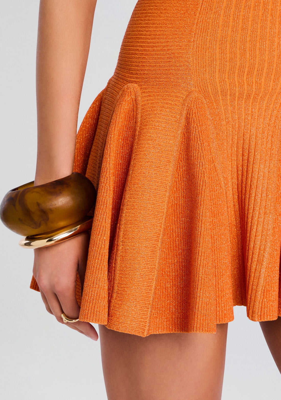 Annina Metallic Knit Dress