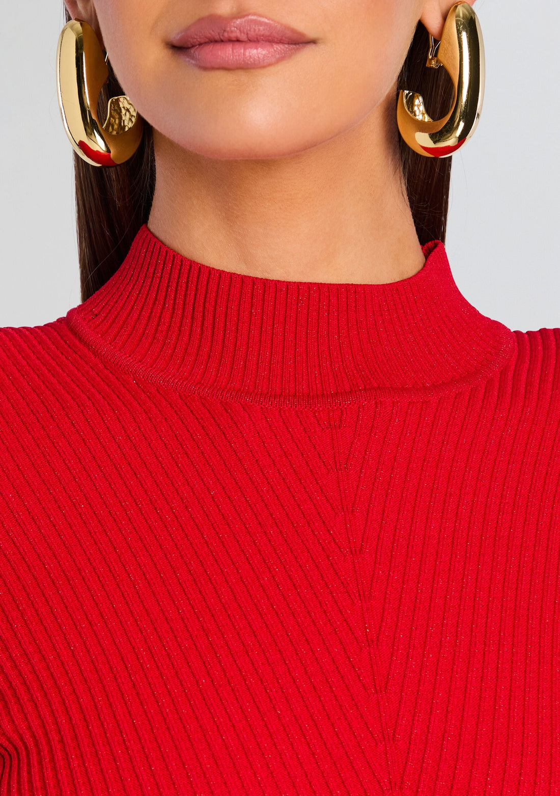 Sydonie Metallic Knit Dress