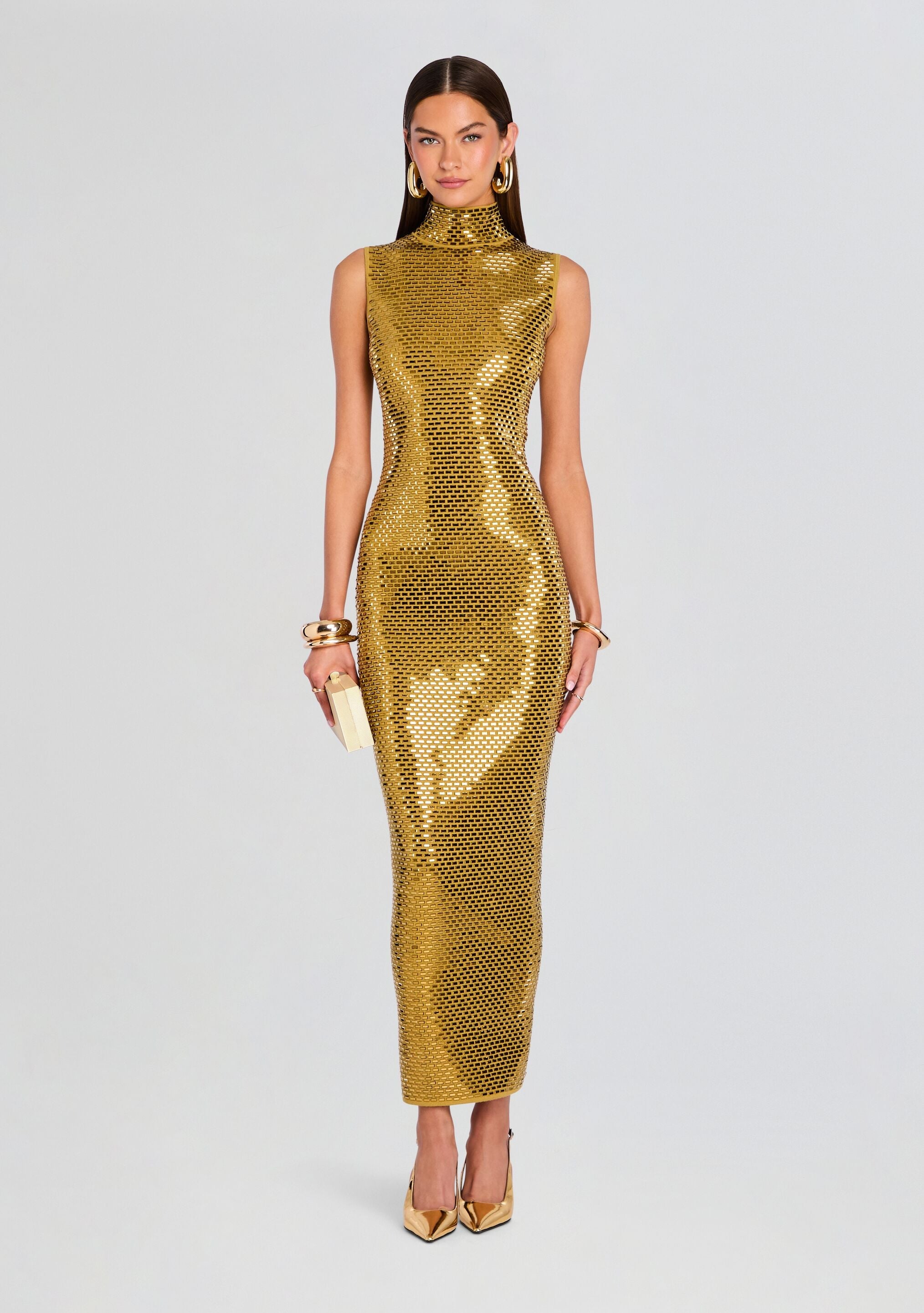 Lust Embellished Knit Dress