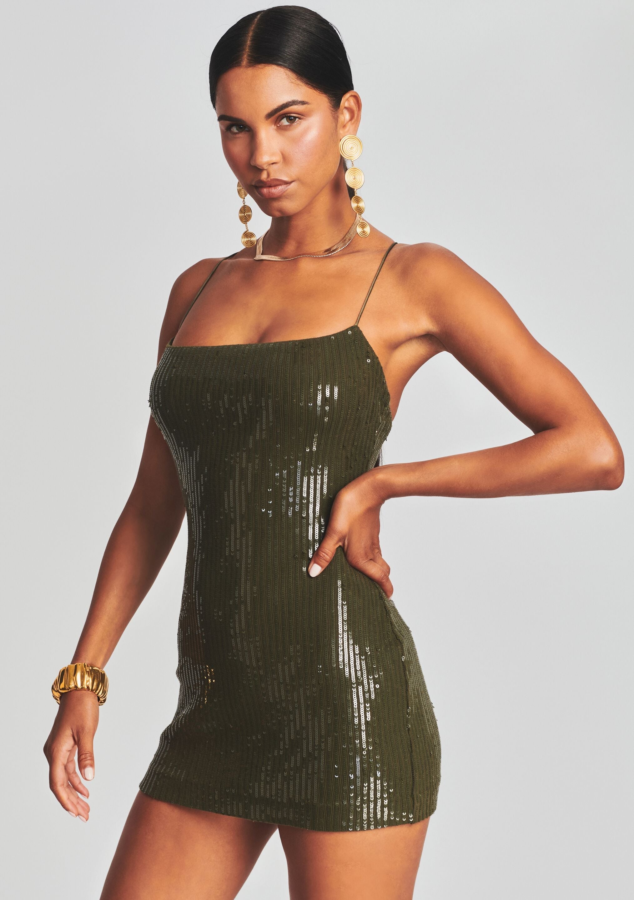 Hudson Sequin Knit Dress