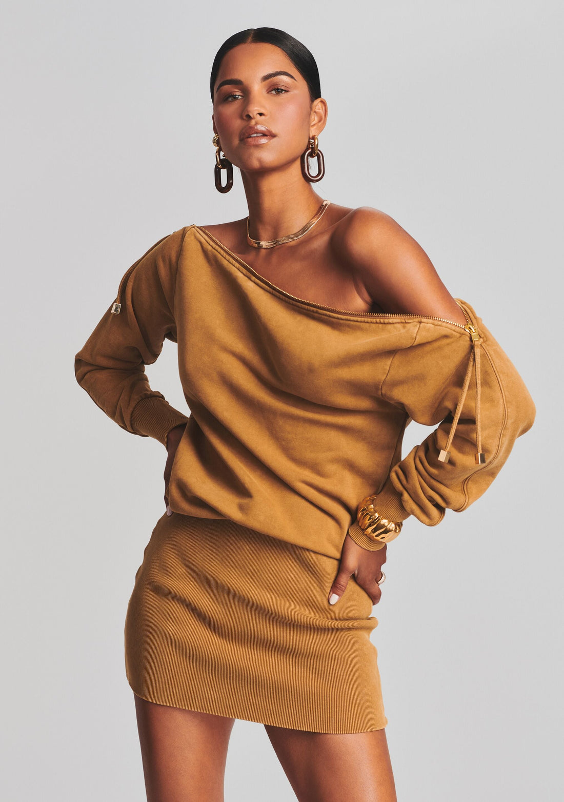 Darcy Terry Sweatshirt Dress