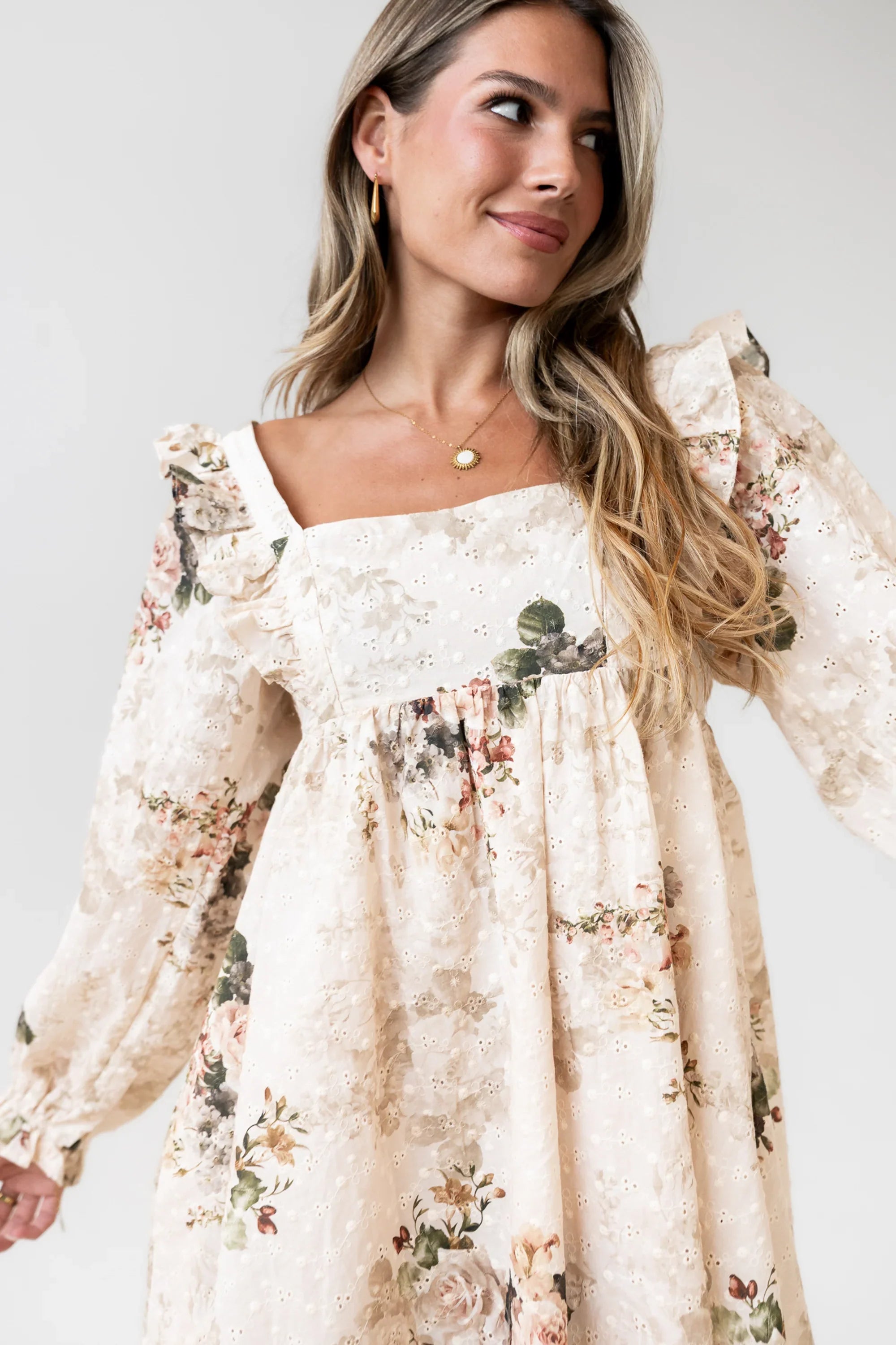 Kathy Floral Mini Dress