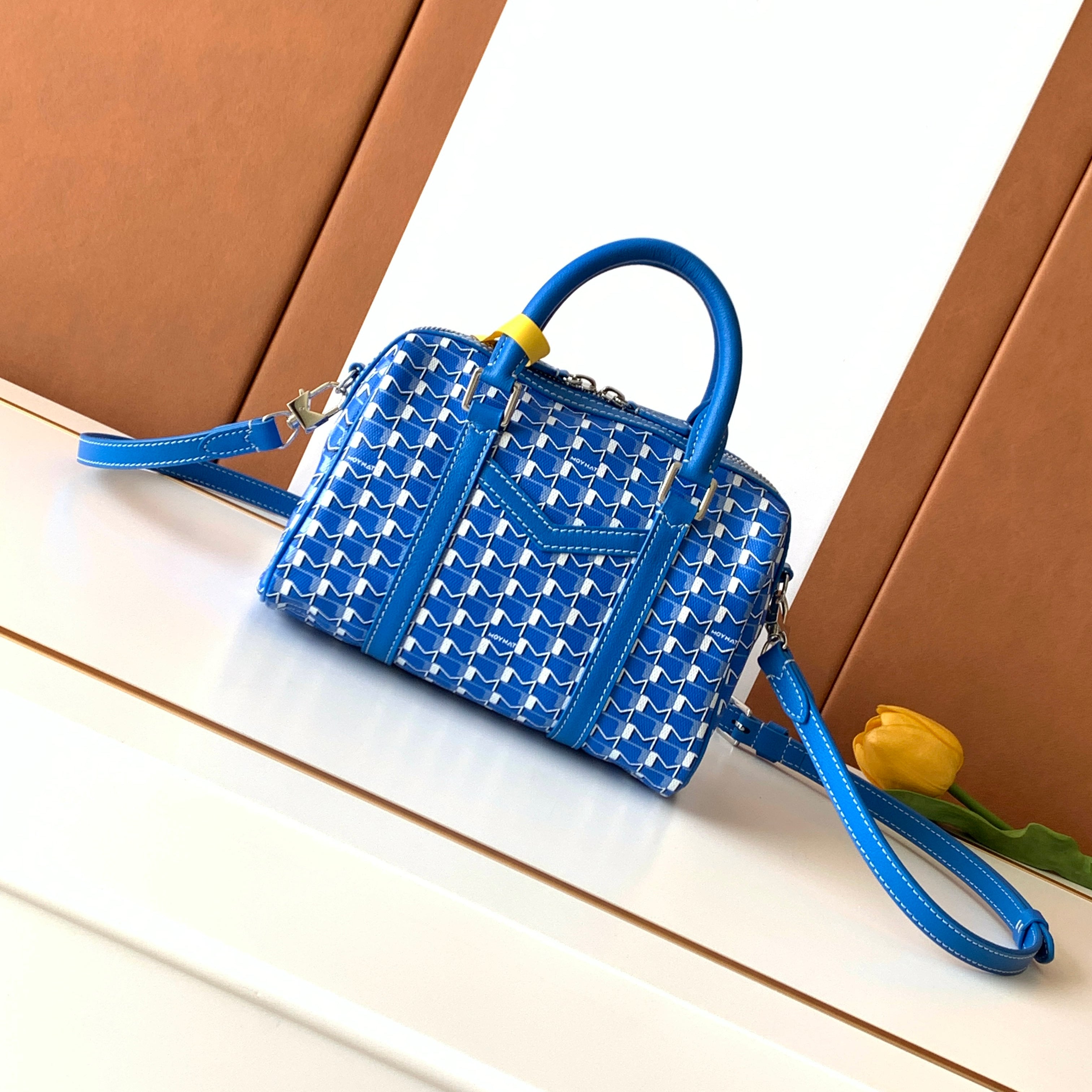 Moynat M Canvas Women's Fashion Classic M-Shaped Cut Adjustable Detachable Shoulder Strap Travel Bag Handbag Shoulder Bag Bags #78756