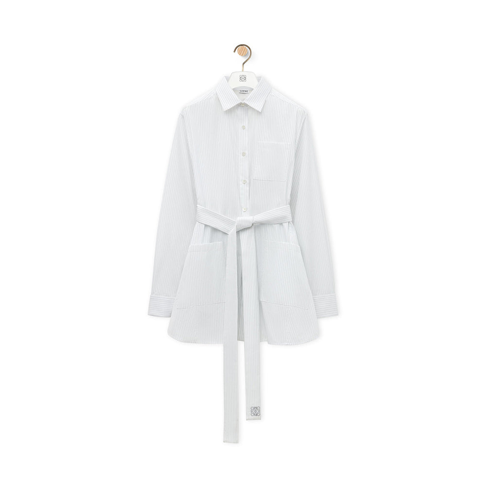 Loewe Belted Blouse in Cotton #315560