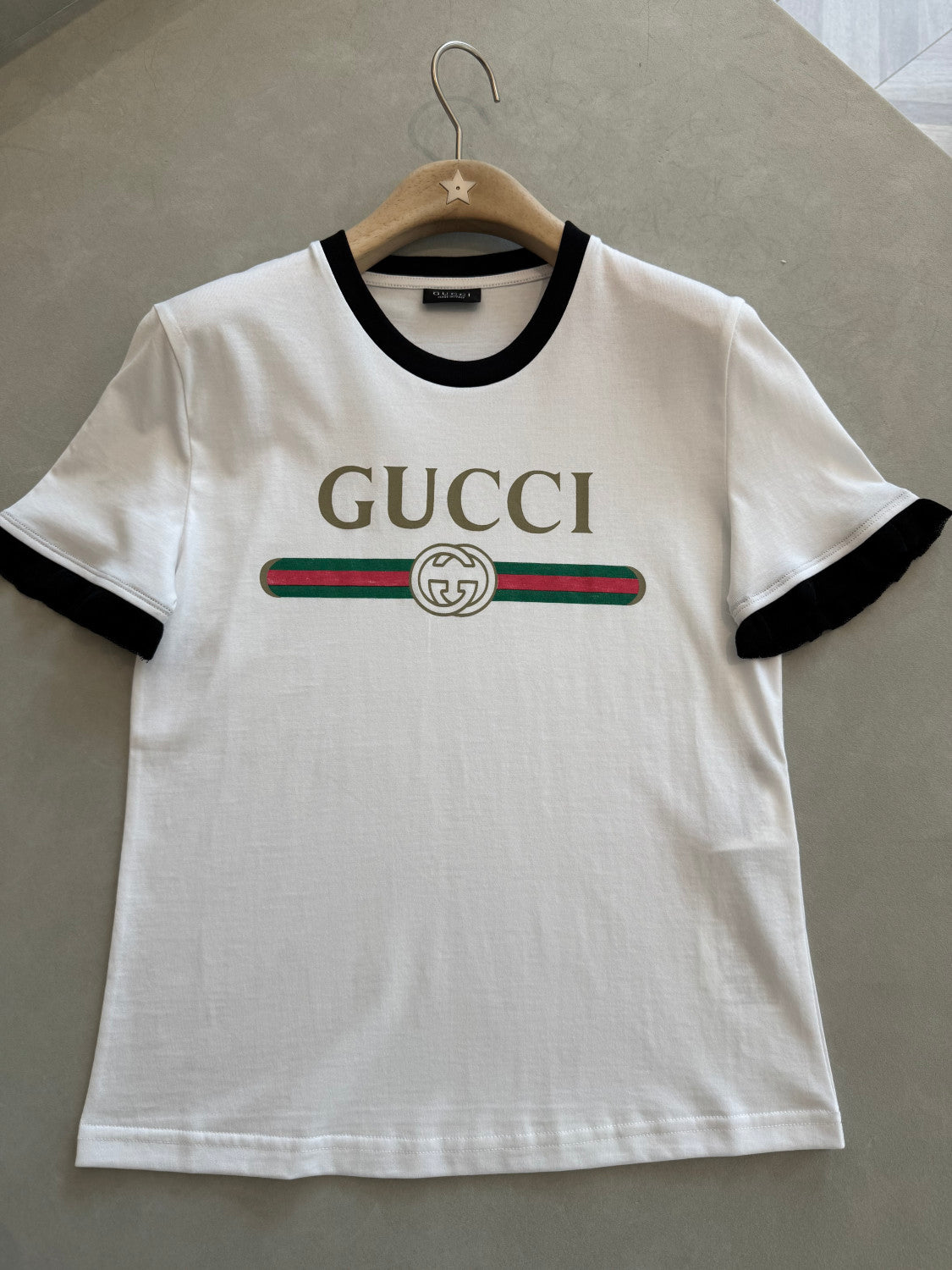 Gucci Cotton Jersey T-shirt With Print #377873