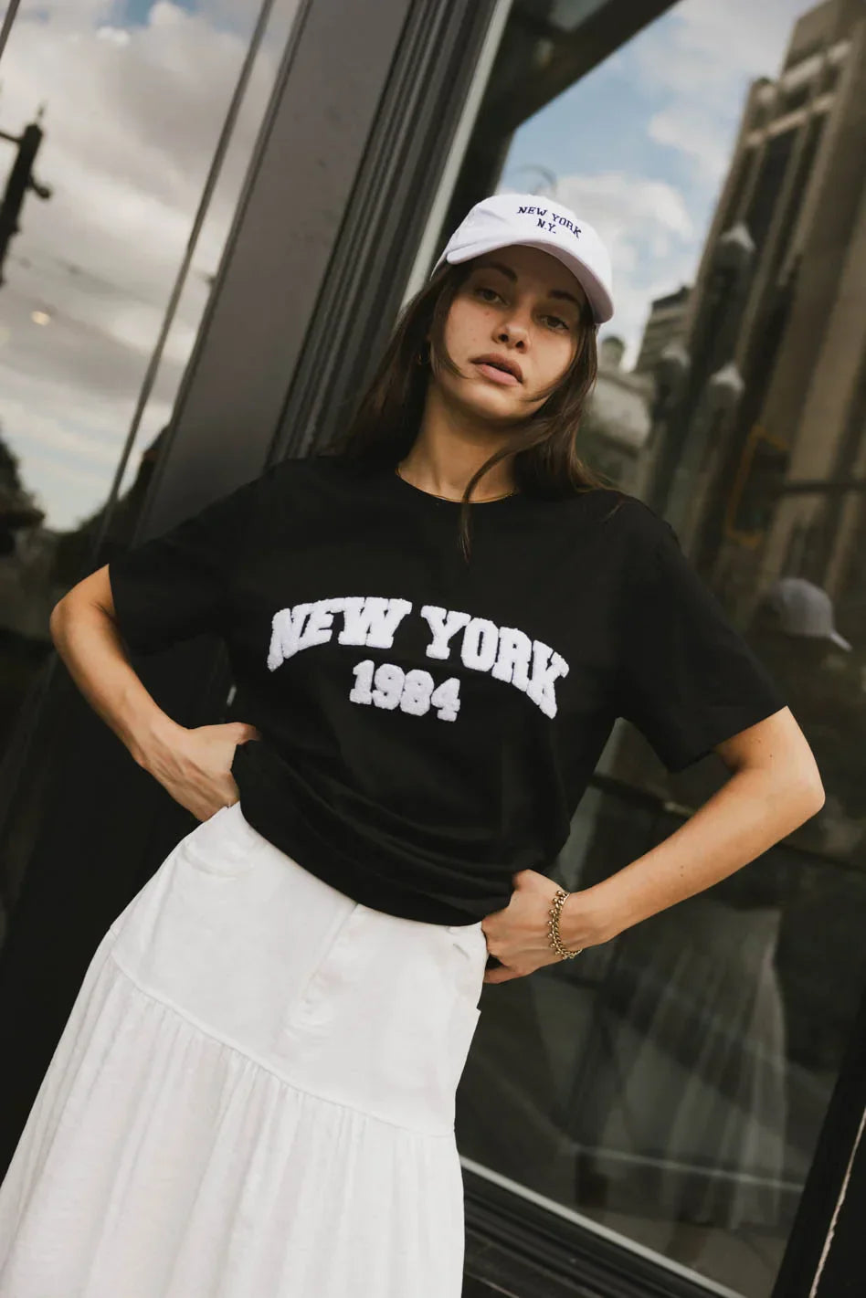NYC Textured Graphic Tee