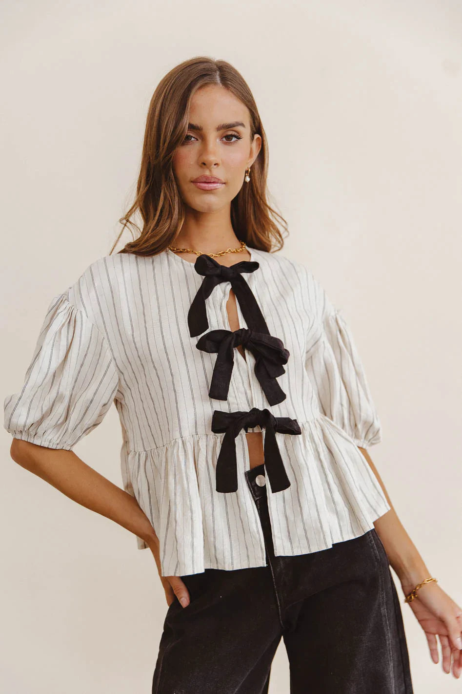 Hyland Peplum Top