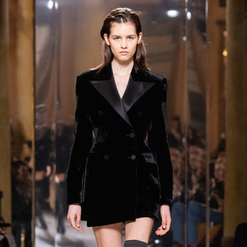 Saint Laurent Women's Velvet Blazer #333904