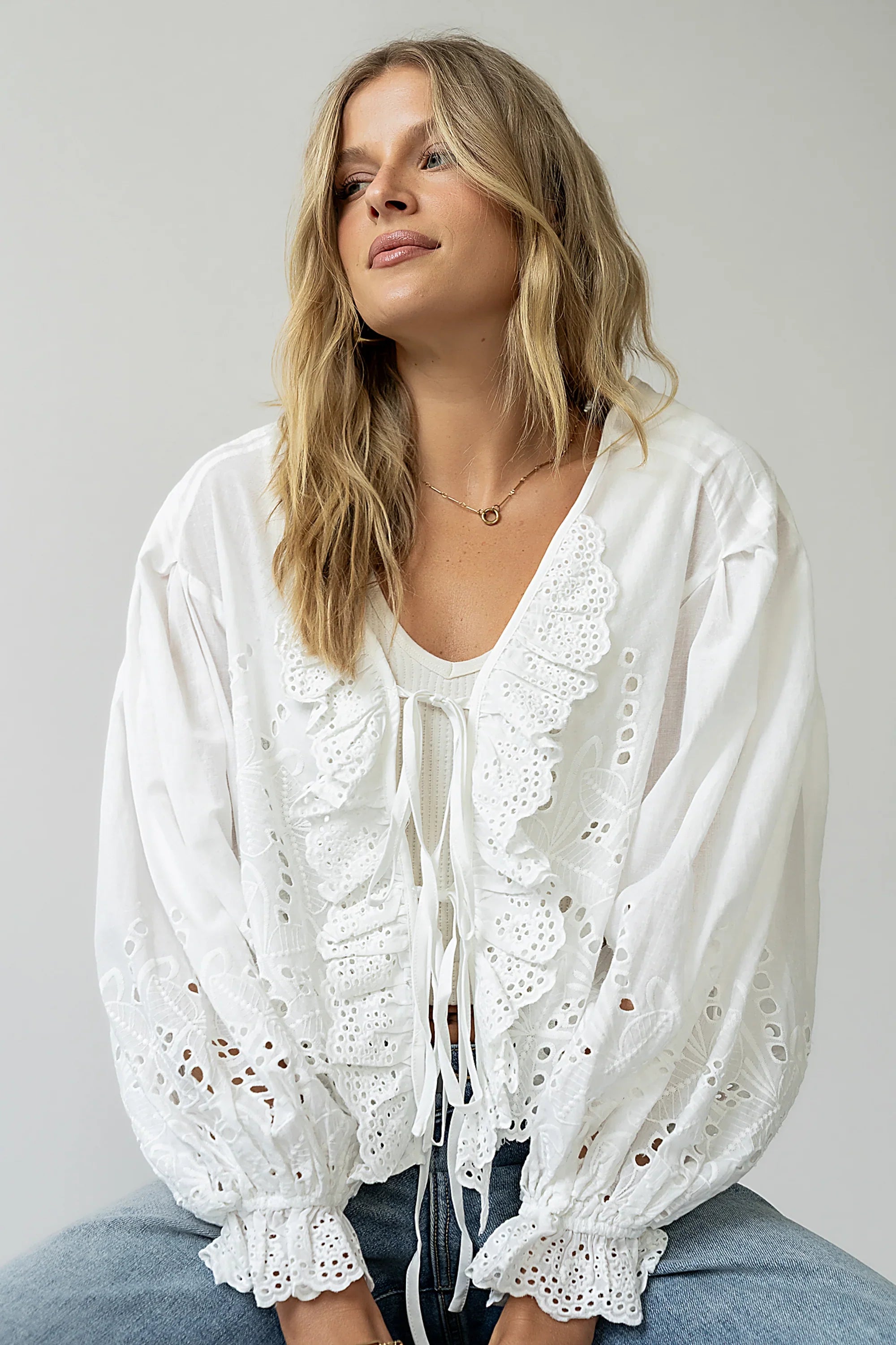 Lettie Embroidered Blouse