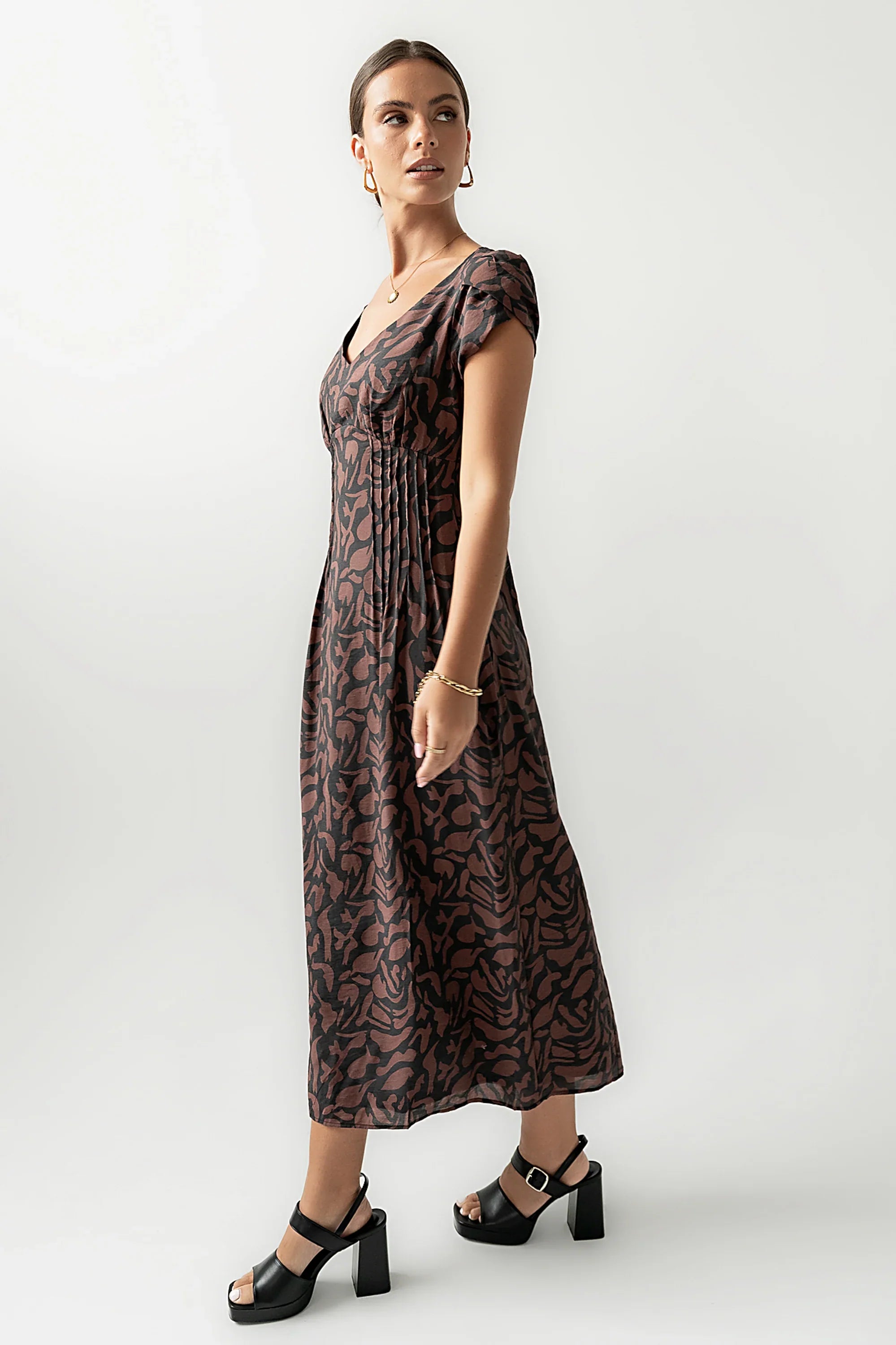 Kennedy Abstract Maxi Dress