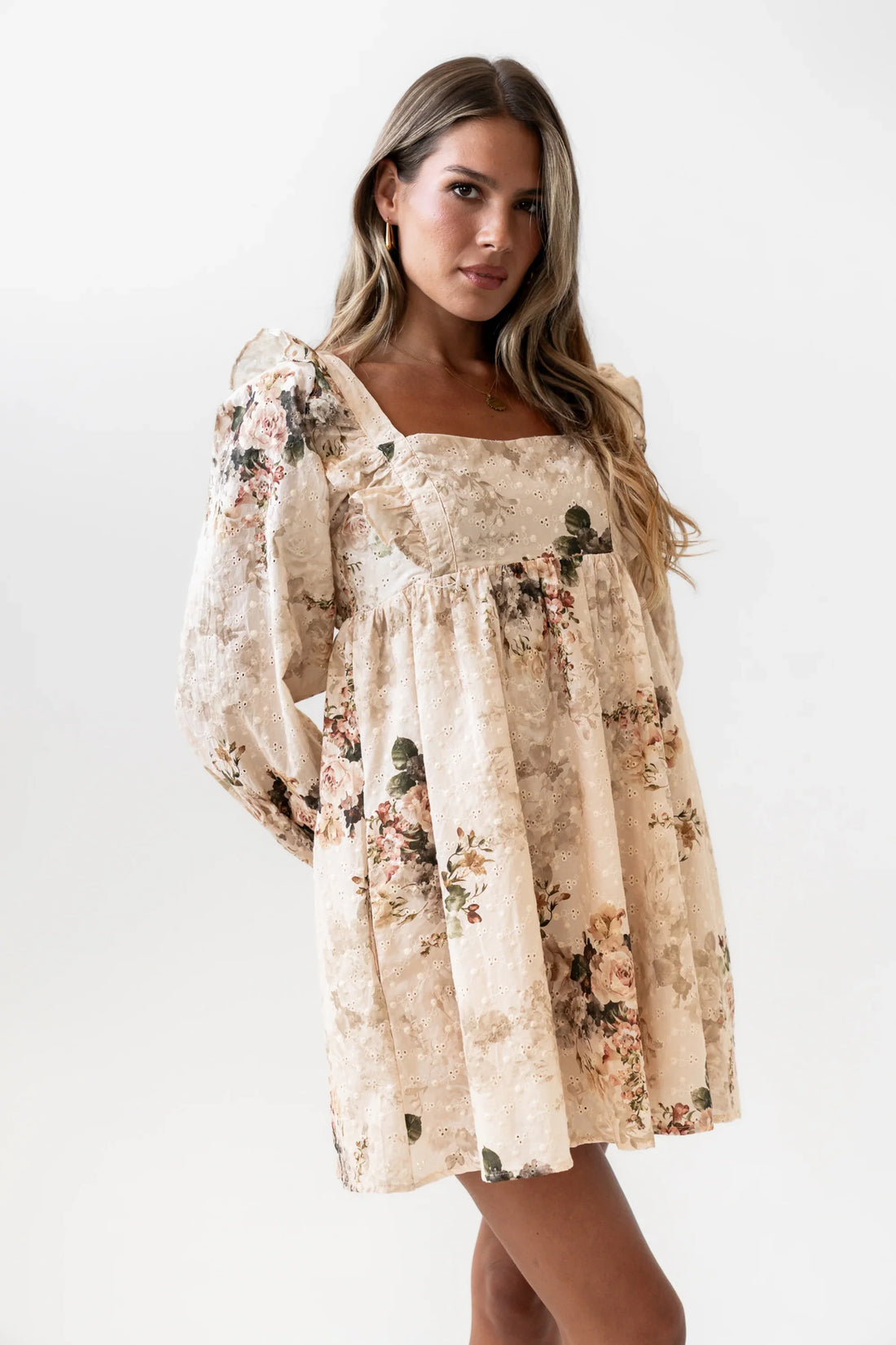 Kathy Floral Mini Dress