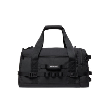 Balenciaga Men's Solid Color Adjustable Removable Simple Nylon Fabric Handle Shoulder Travel Bag Bags #75673