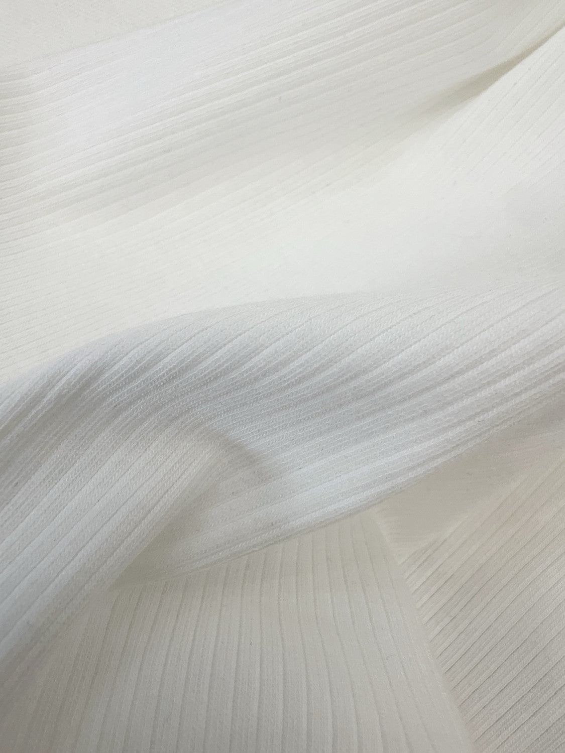 DIOR Tank Top Ecru Ribbed Cotton and Linen Jersey #376143