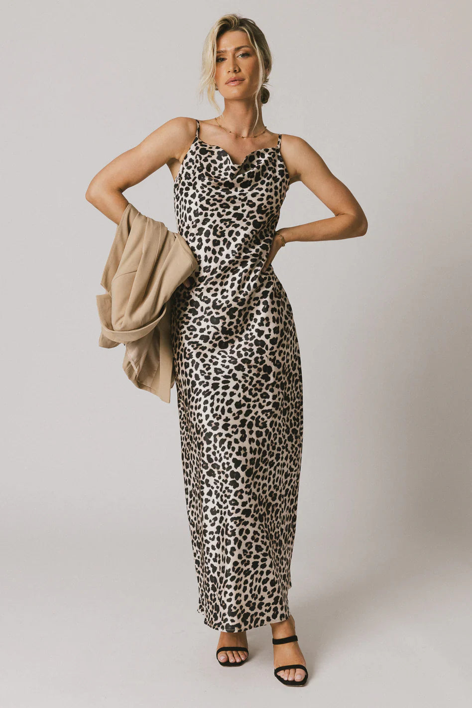 Kea Leopard Print Maxi Dress