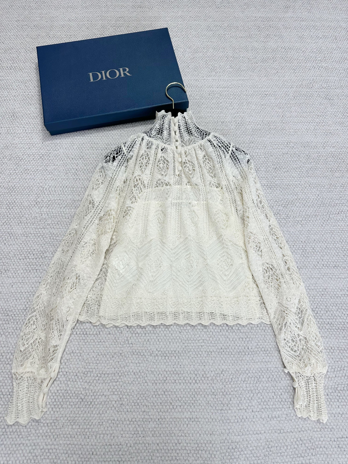 Dior Top-quality Version Knitwear Women's White #375484