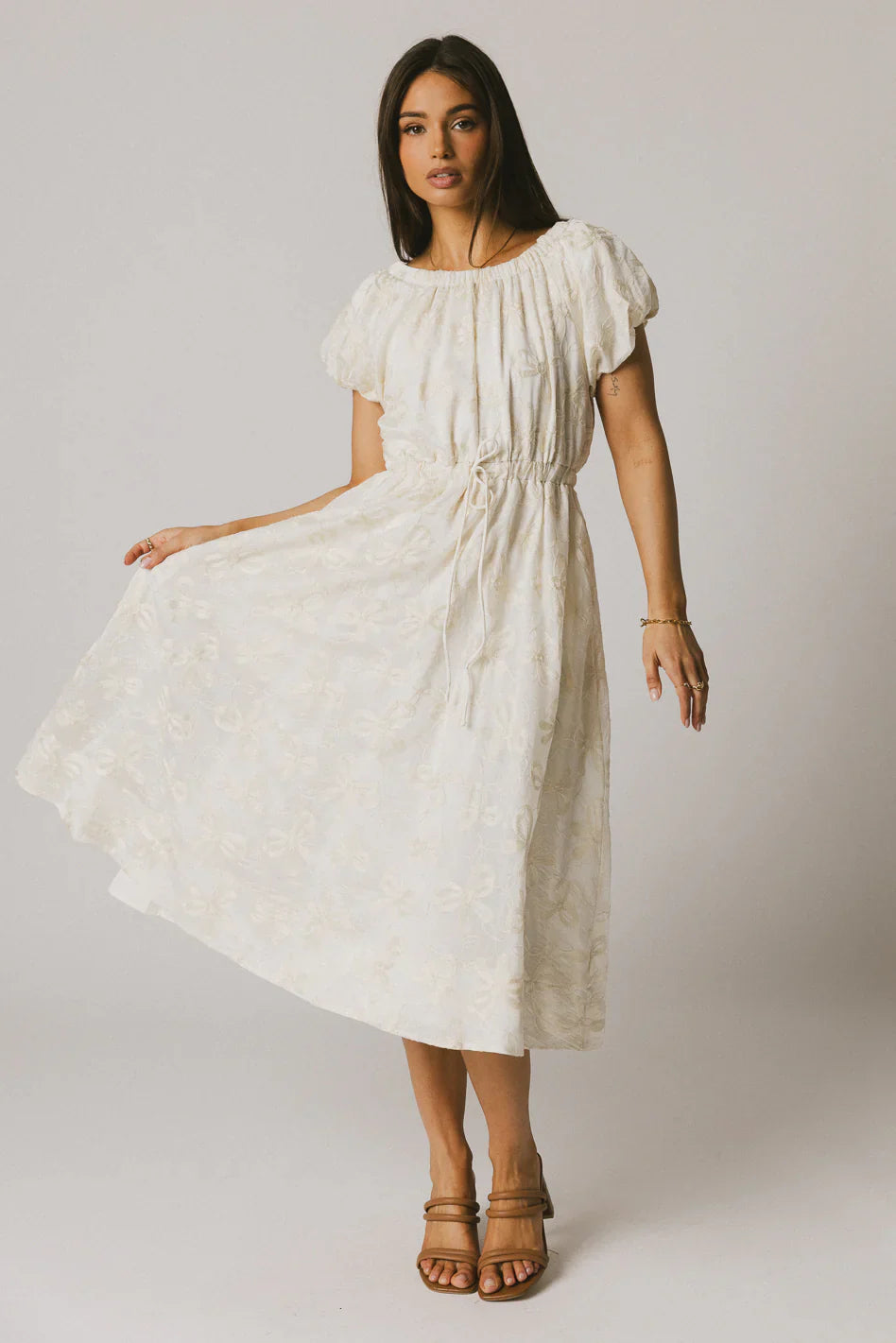 Carol Floral Midi Dress
