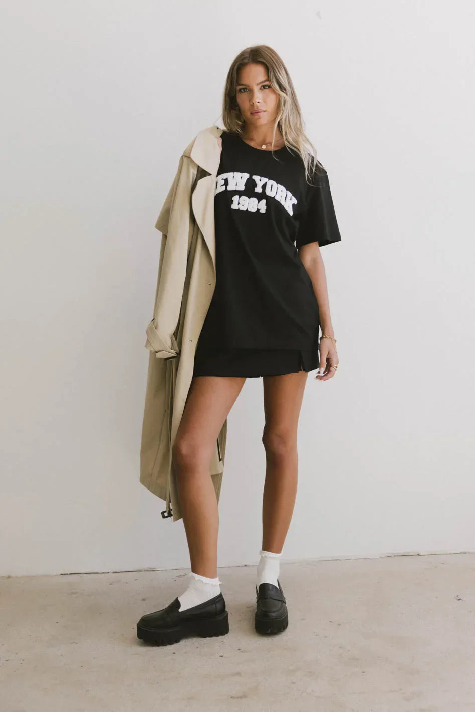 NYC Textured Graphic Tee