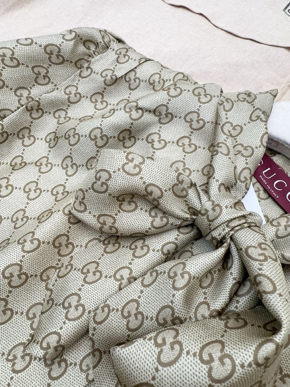 Gucci Women's Silk Ribbon Shirt #333631