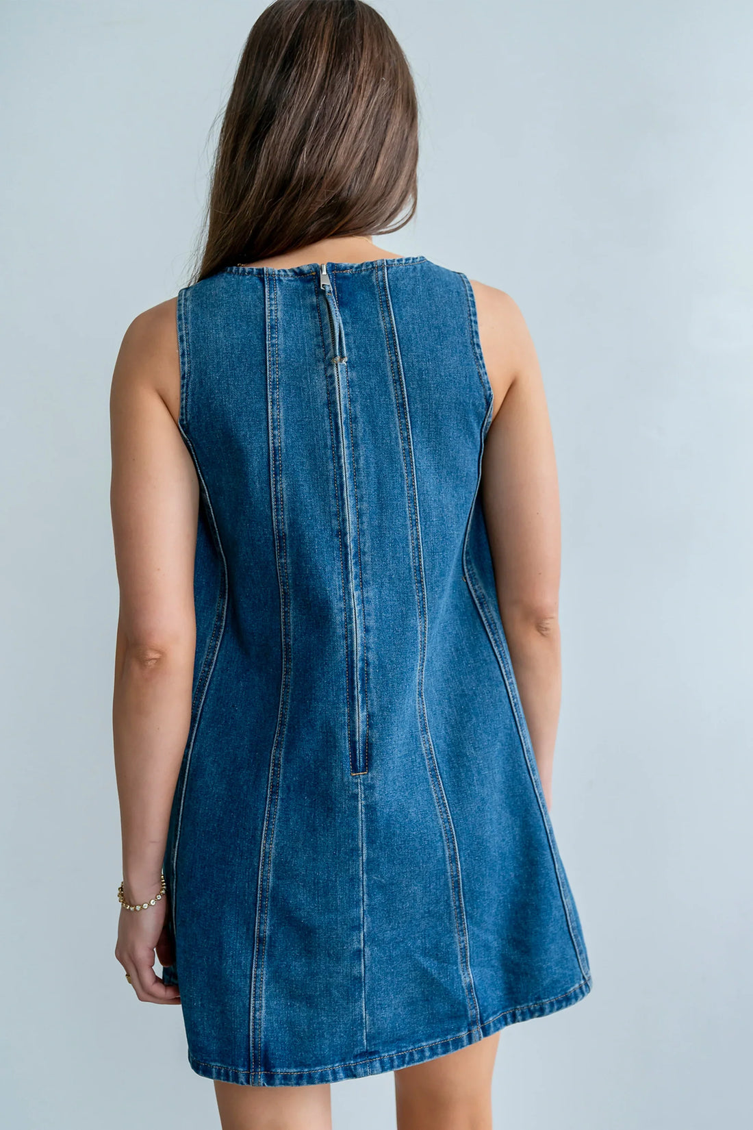 Markell Denim Mini Dress