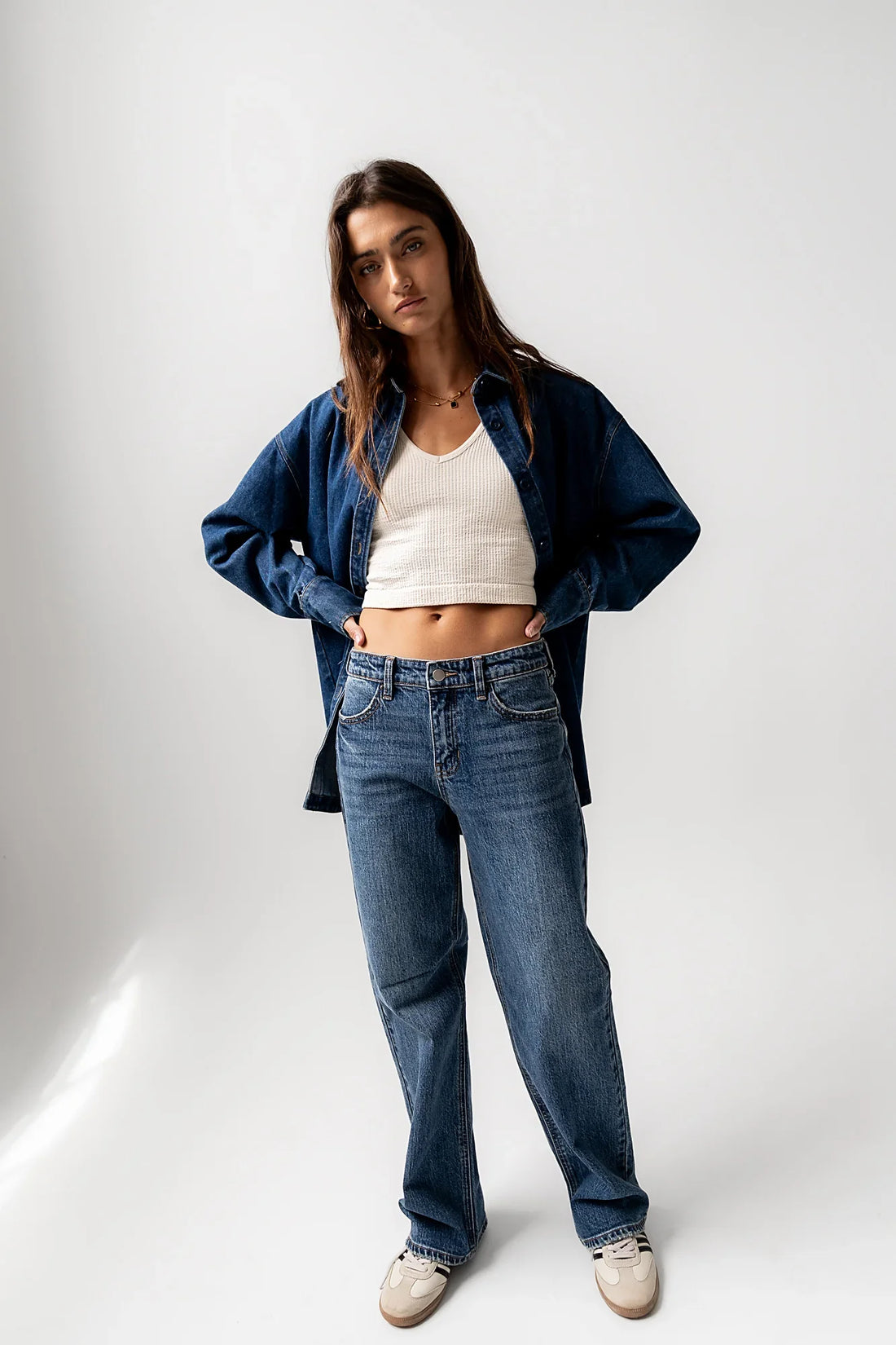 Maddy Oversized Button Up