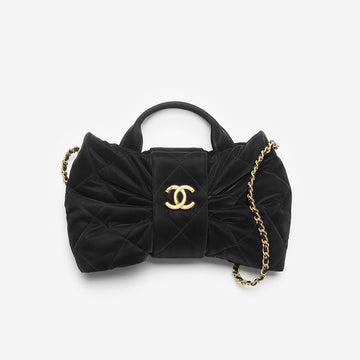 Chanel Minitasche in Schleifenform Nylon Mit Samteffekt #333804