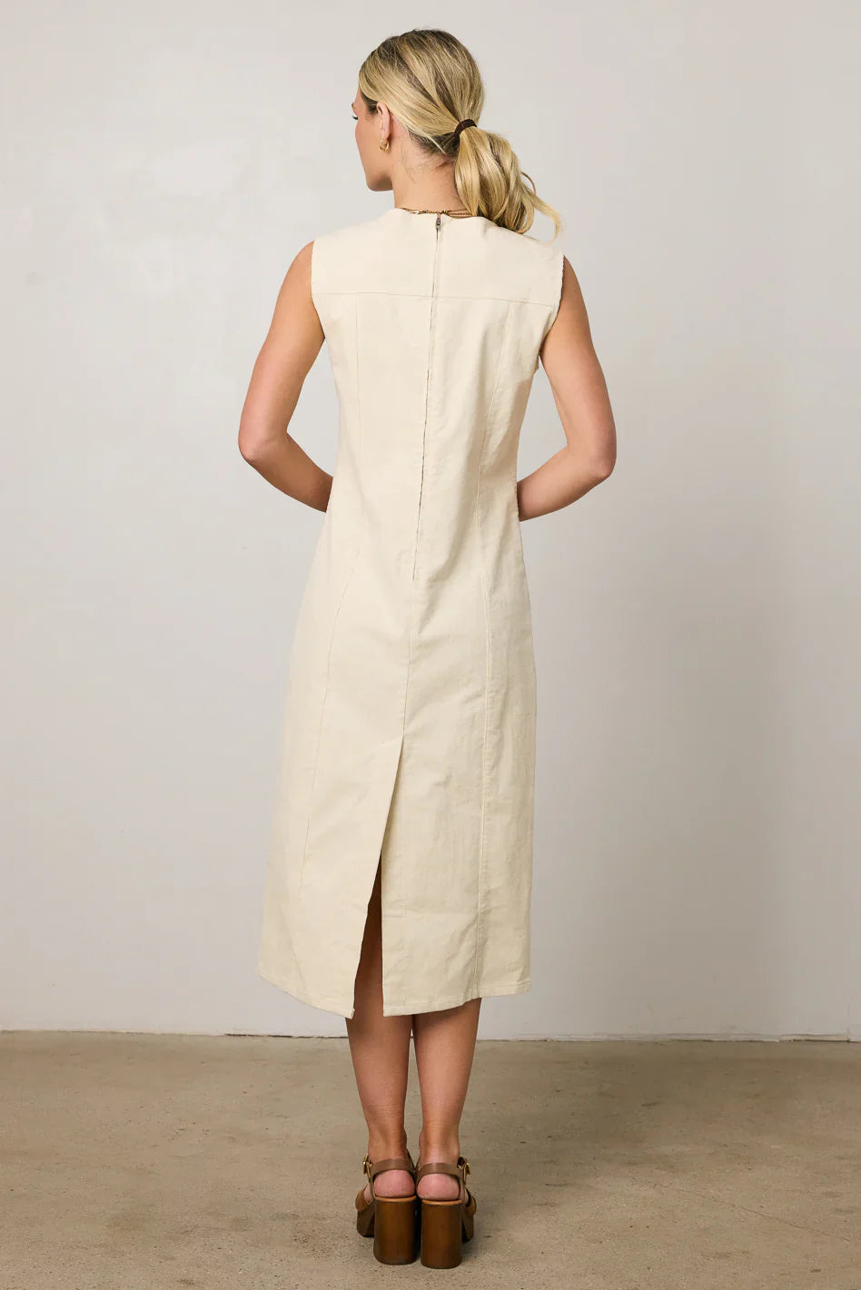 Olivia Corduroy Midi Dress