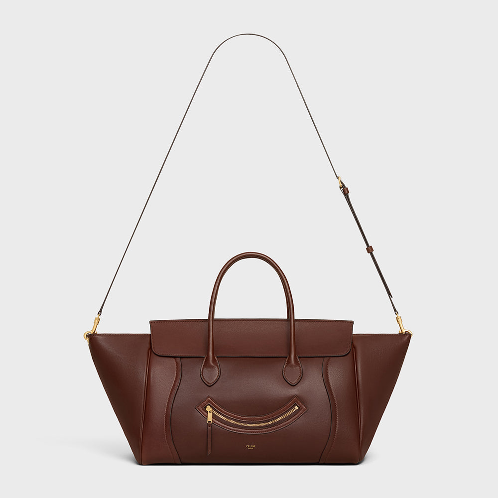 Celine Medium Smiling New Luggage in Supple Shiny Lambskin #334037