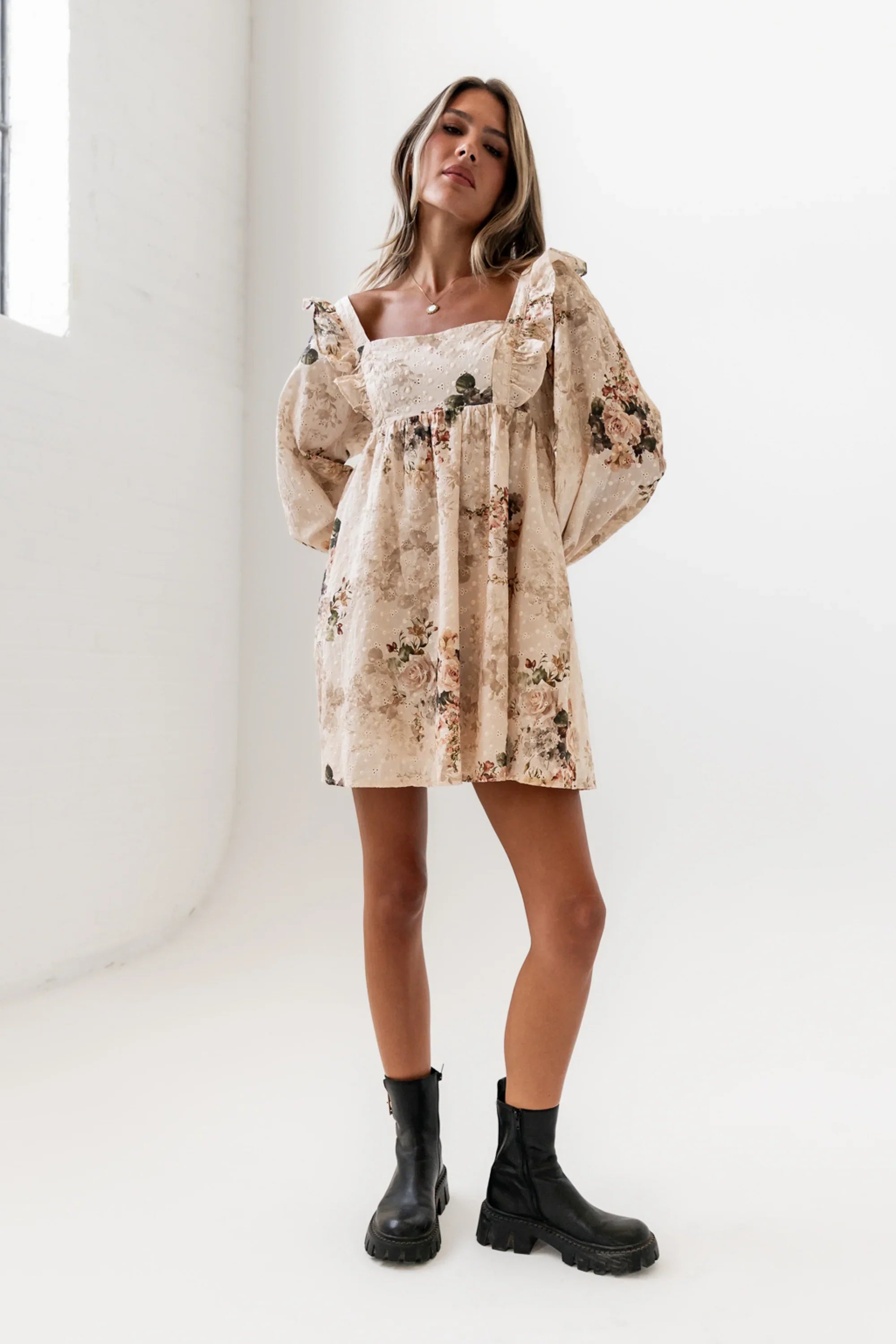 Kathy Floral Mini Dress