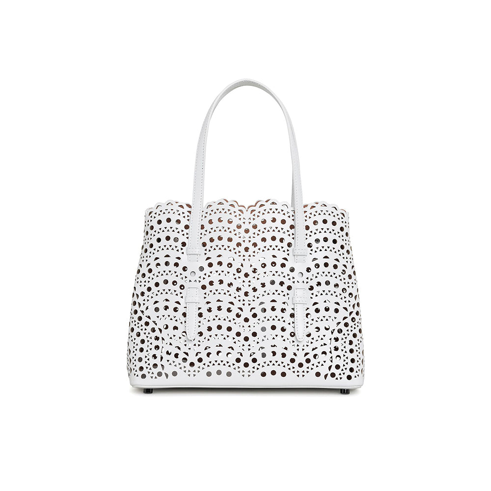 Alaïa Mina 25 Bag in Vienne Wave Calfskin #336432